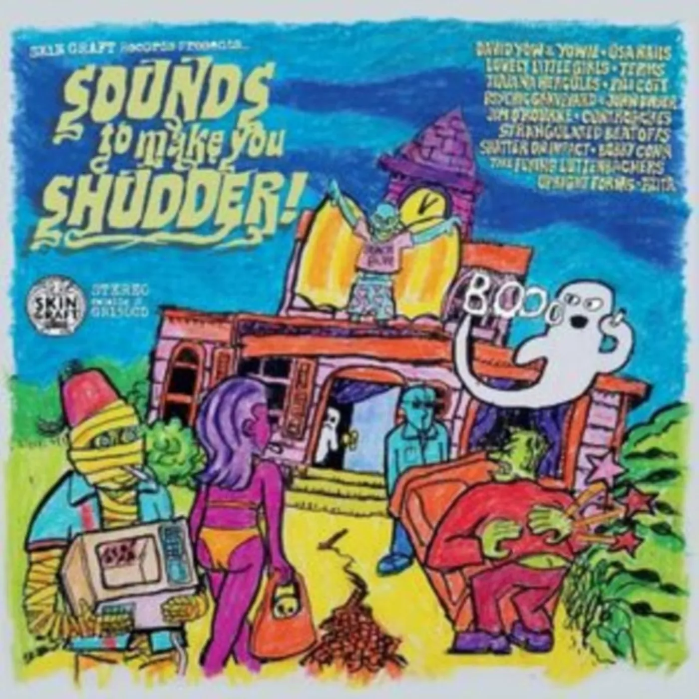 Various Artists CD - Skin Graft Records Presents... Sounds To Make You Shudder!