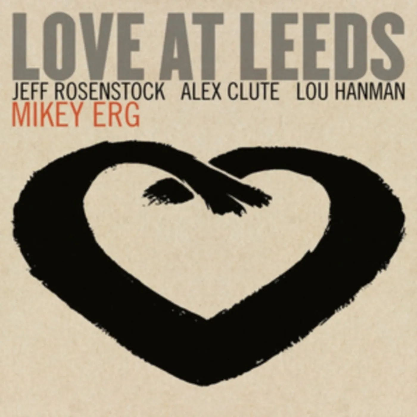 Mikey Erg CD - Love At Leeds