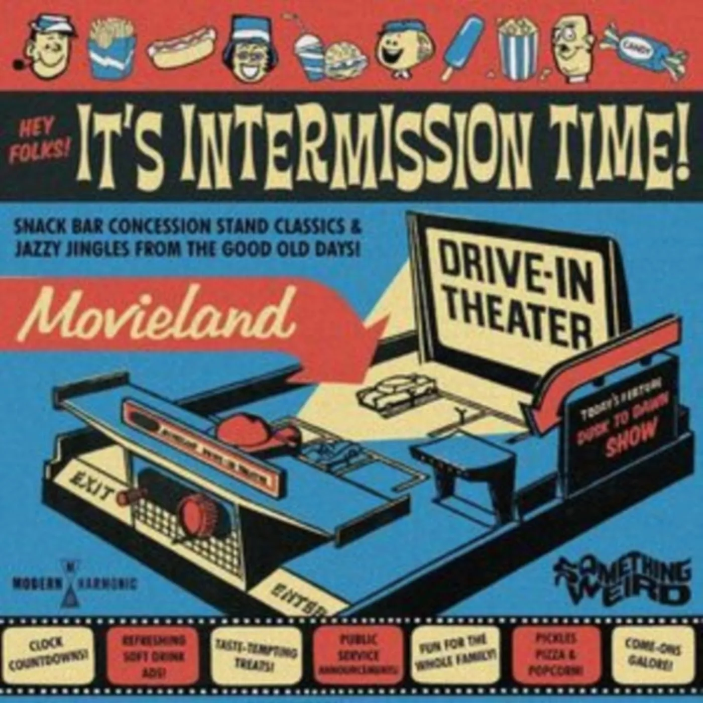 Something Weird CD - Hey Folks! Its Intermission Time!