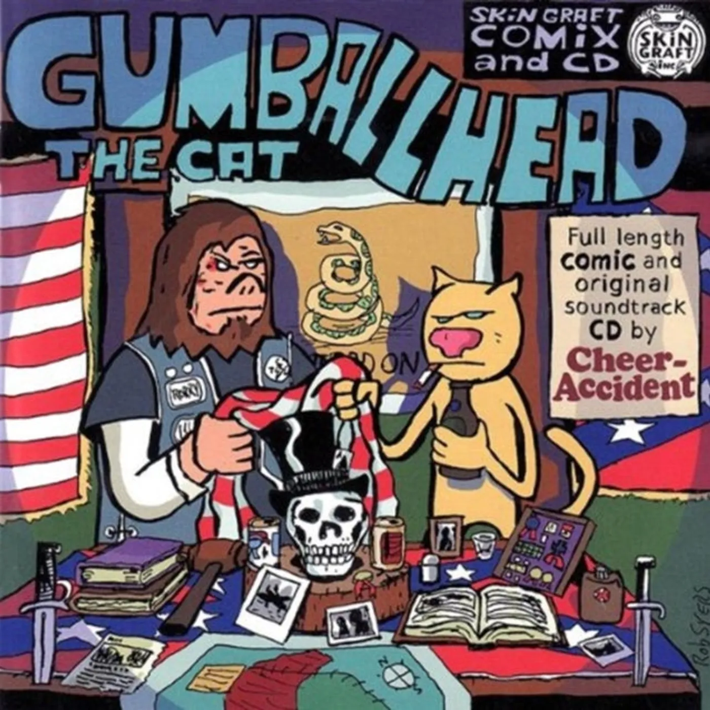 Cheer-Accident CD - Gumballhead The Cat (+Comic Book)