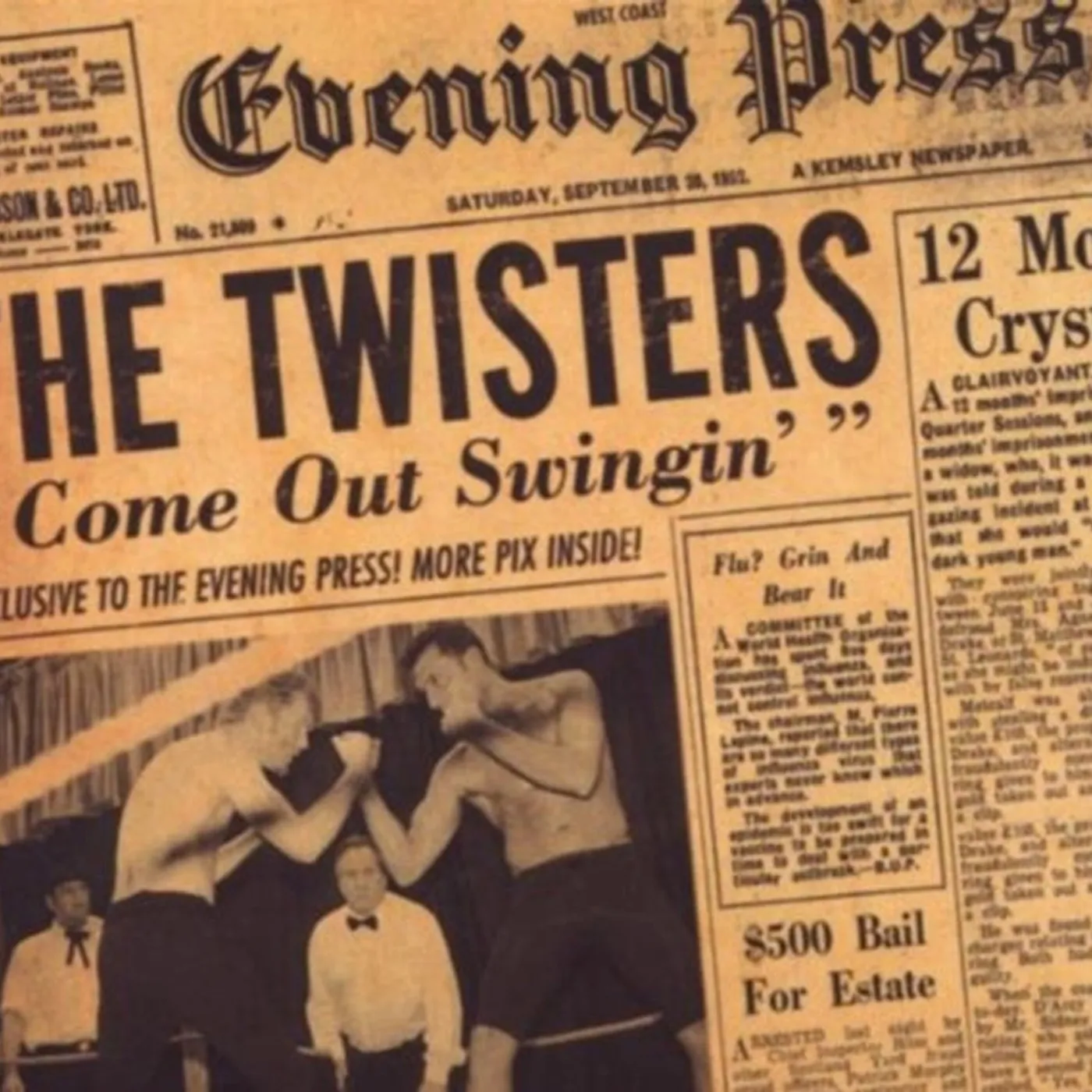 The Twisters CD - Come Out Swingin: The Masters Of Hot Jump Swing Blues!