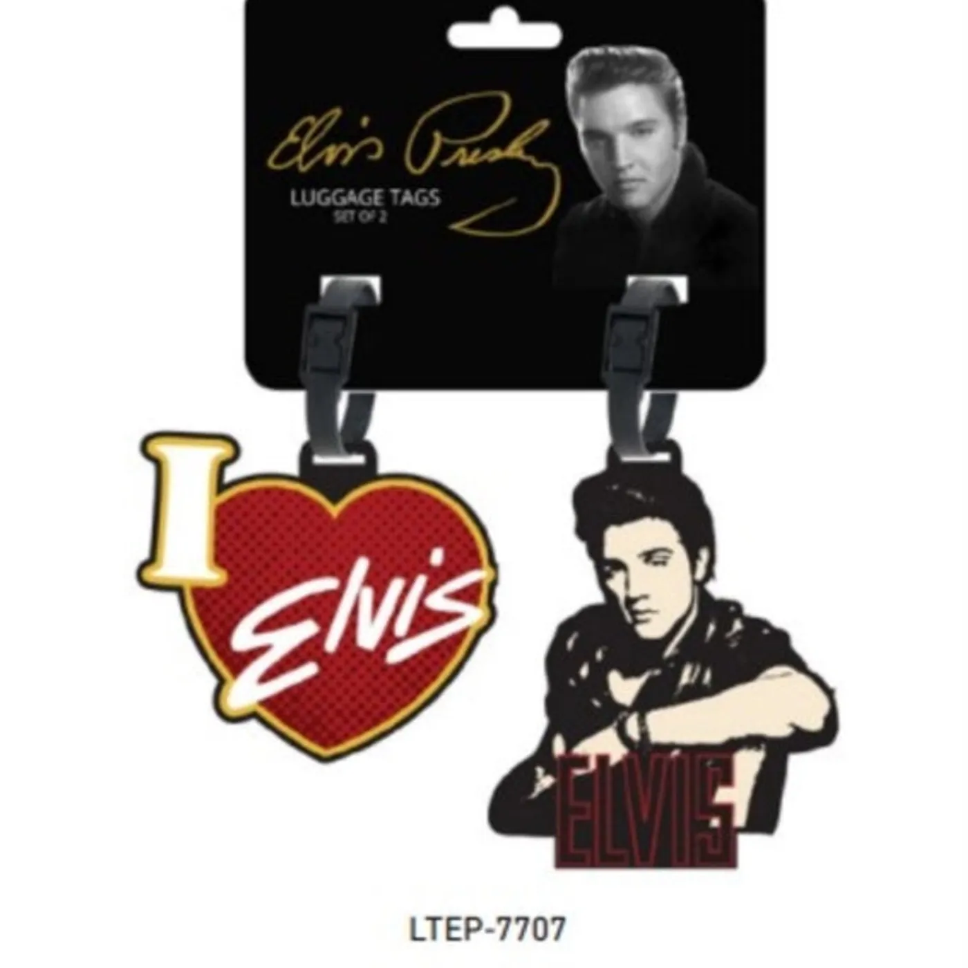 Elvis Presley Luggage Tag - Elvis Silicone Luggage Tags