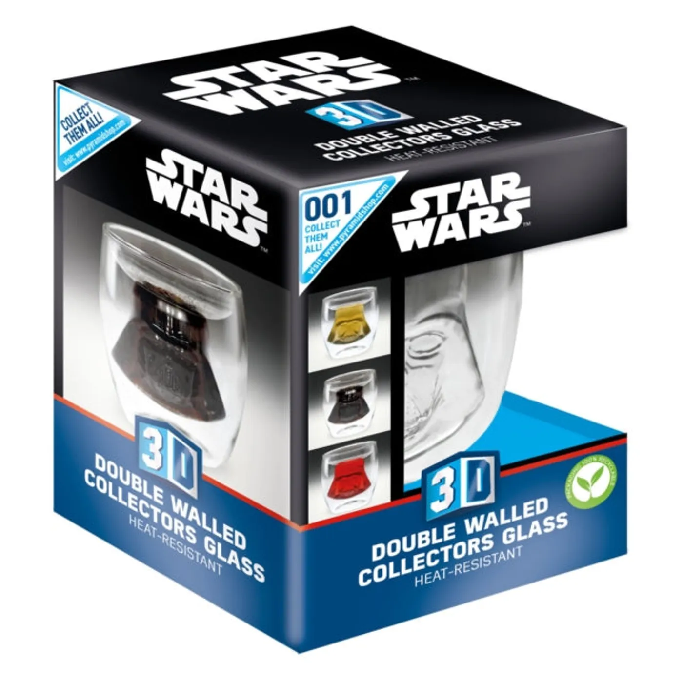Star Wars Mug - Darth Vader 3D Feature Glass