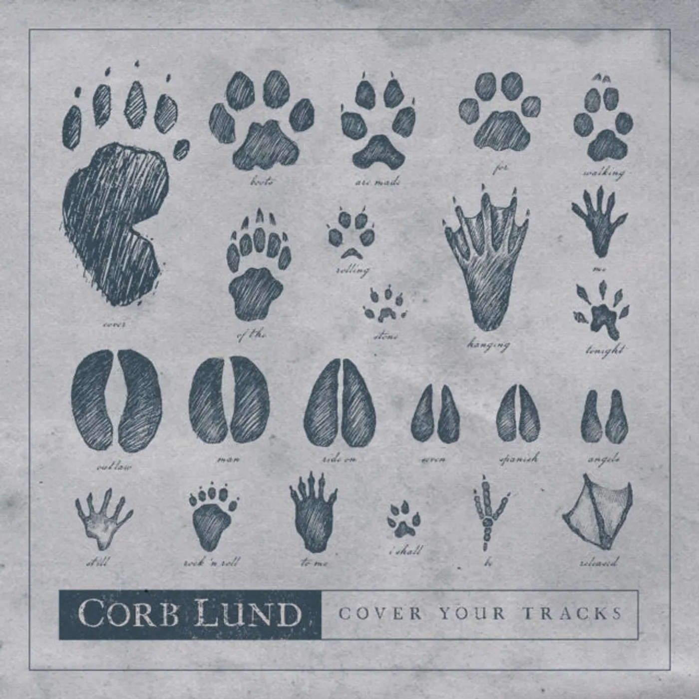 Corb Lund 12Inch - Cover Your Tracks Ep (Blue Vinyl) (Indie Exclusive)