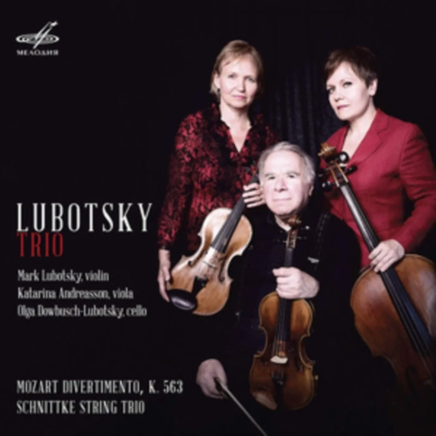 Lubotsky Trio CD - Wolfgang Amadeus Mozart: Divertimento. K 563 / Alfred Schnittke: String Trio