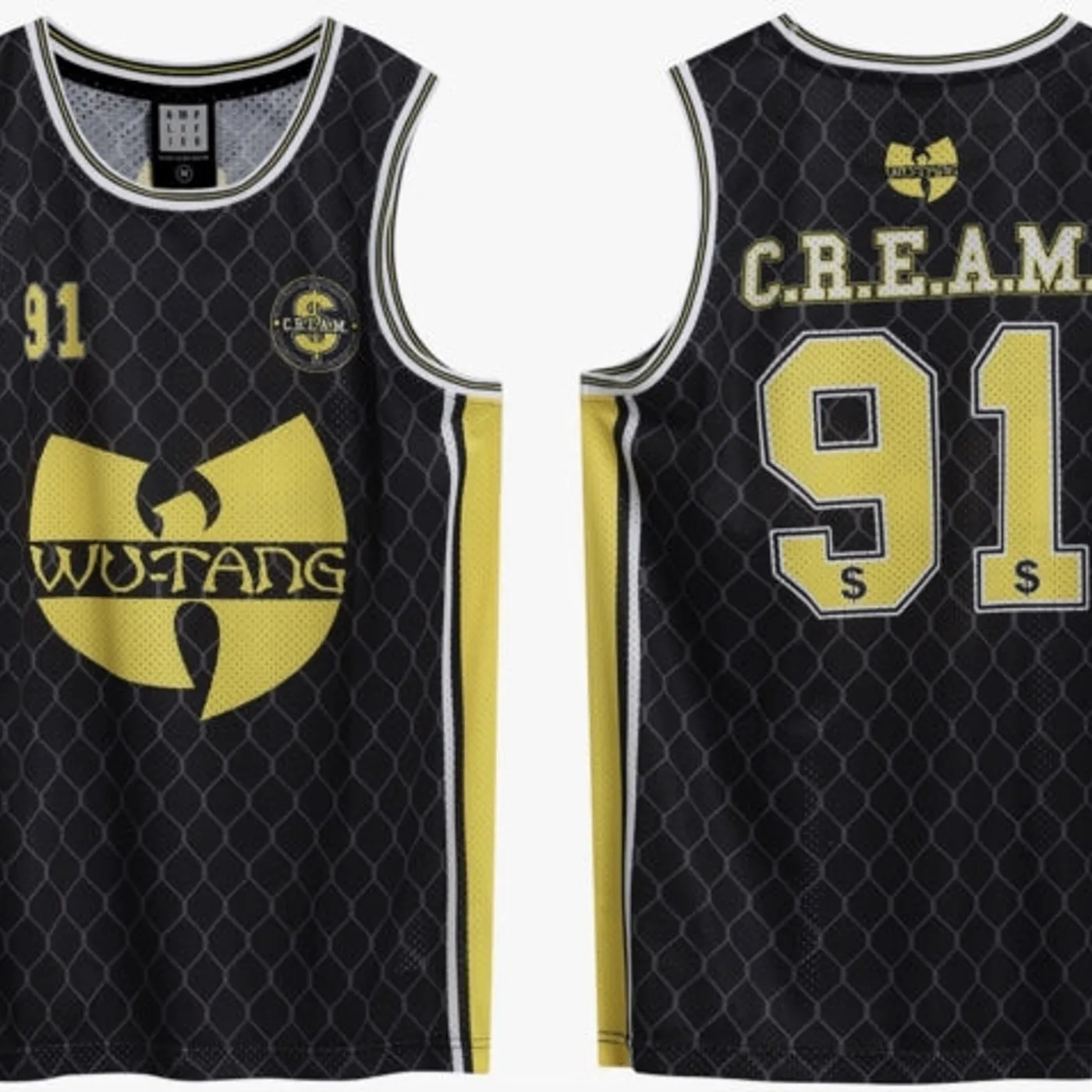 Wu-Tang Clan Amplified Basketball Jersey - Cream
