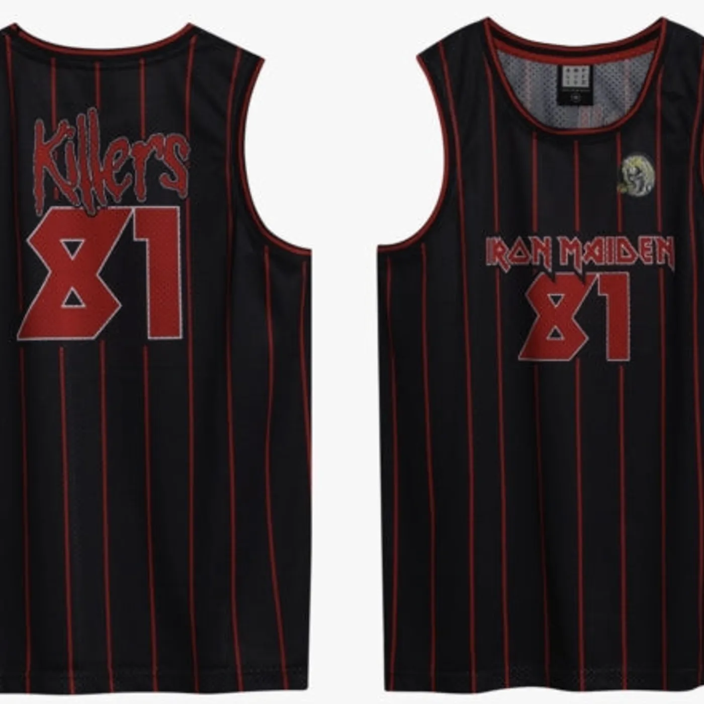 Iron Maiden Amplified Basketball Jersey - Killer