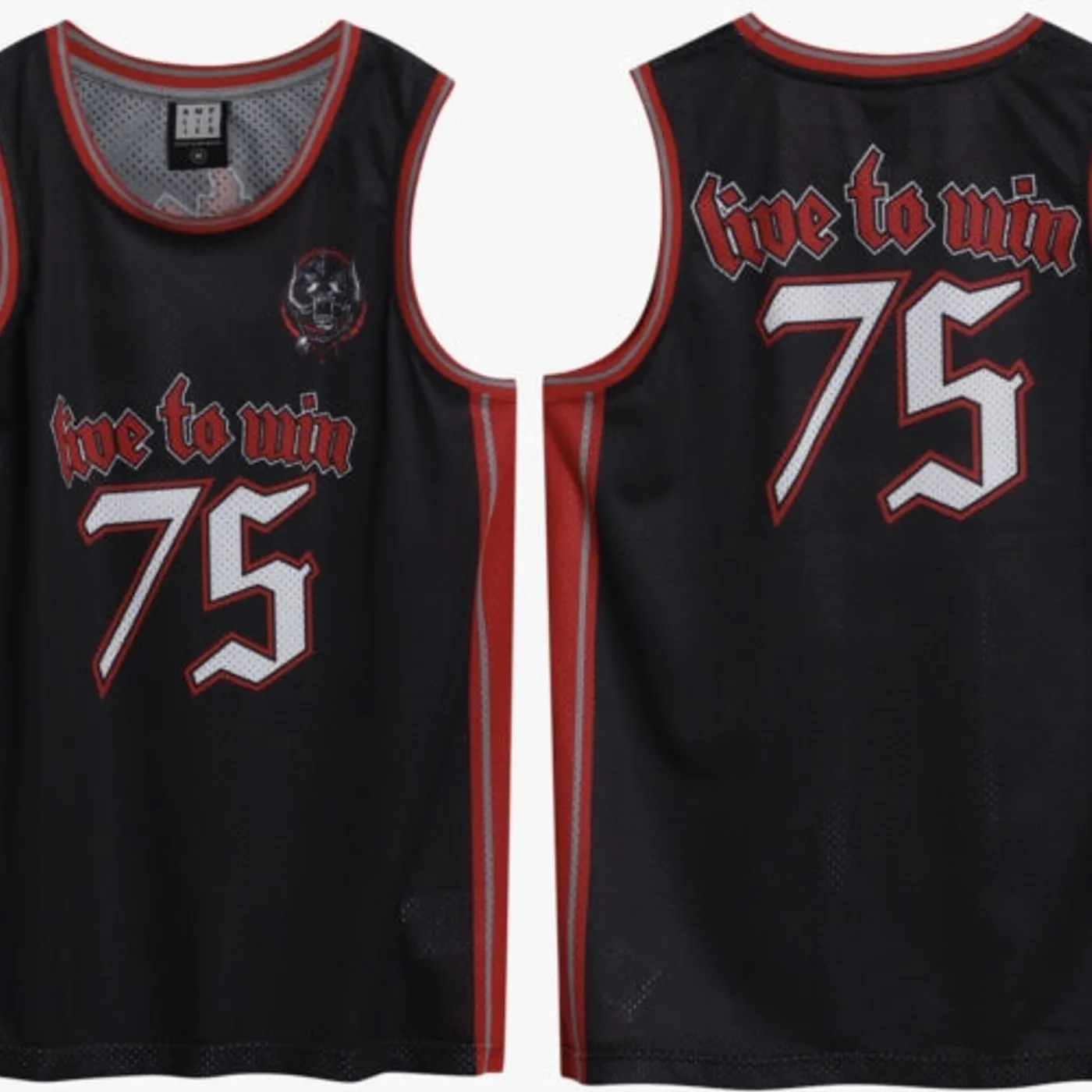 Motörhead Amplified Basketball Jersey - Live To Win
