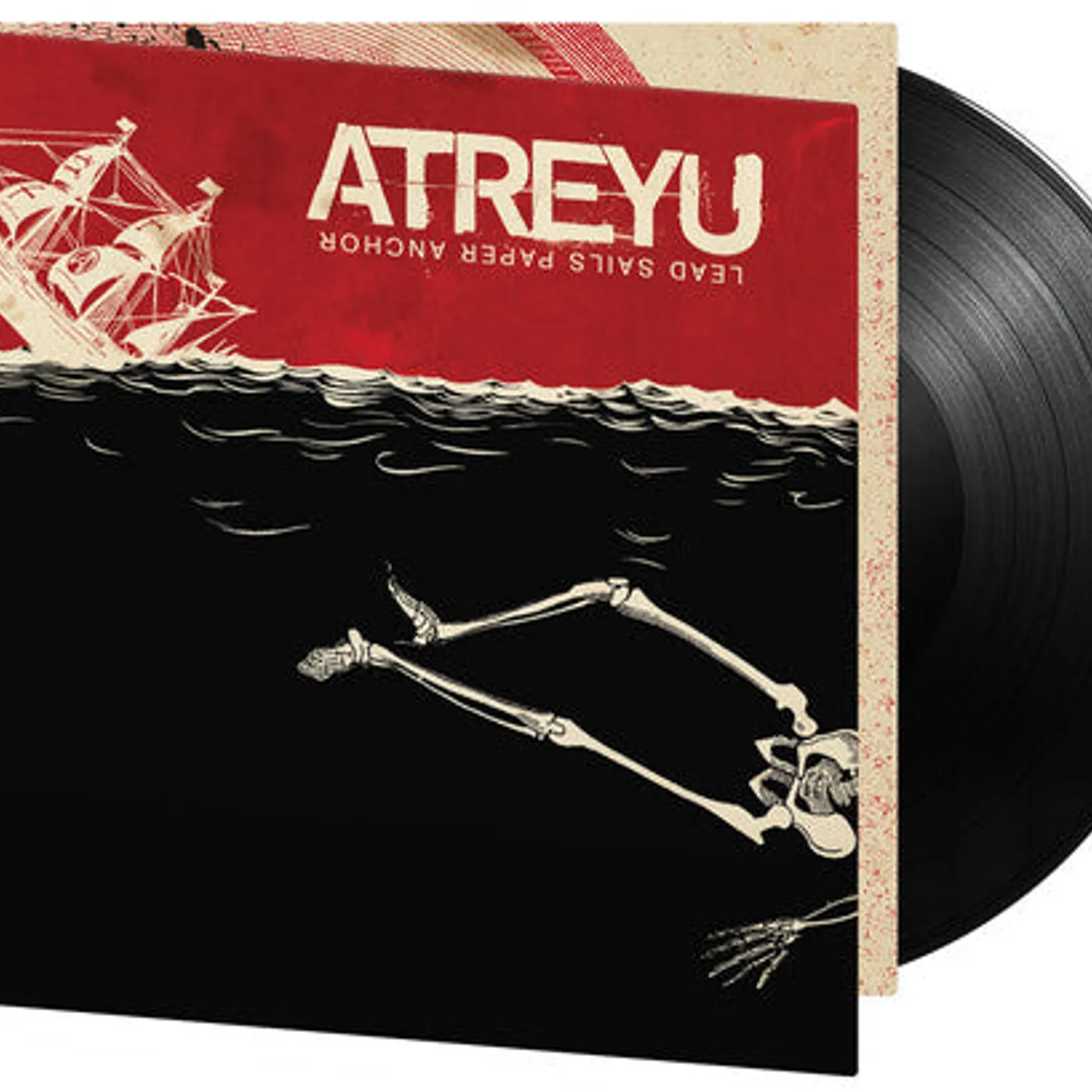 Atreyu LP Vinyl - Lead Sails Paper Anchor (Blk) (Ogv) (Hol)