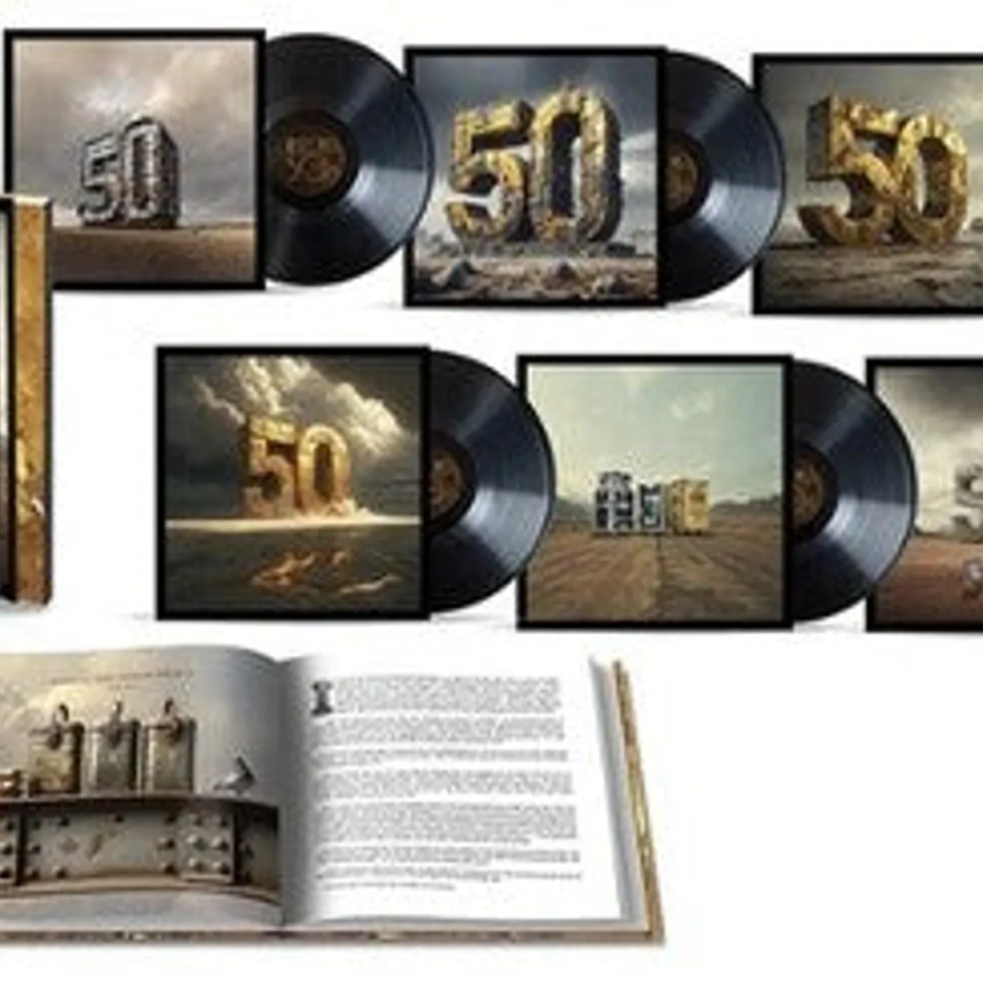 Rush LP Vinyl - 50 (Box) (Dlx) (Ogv)