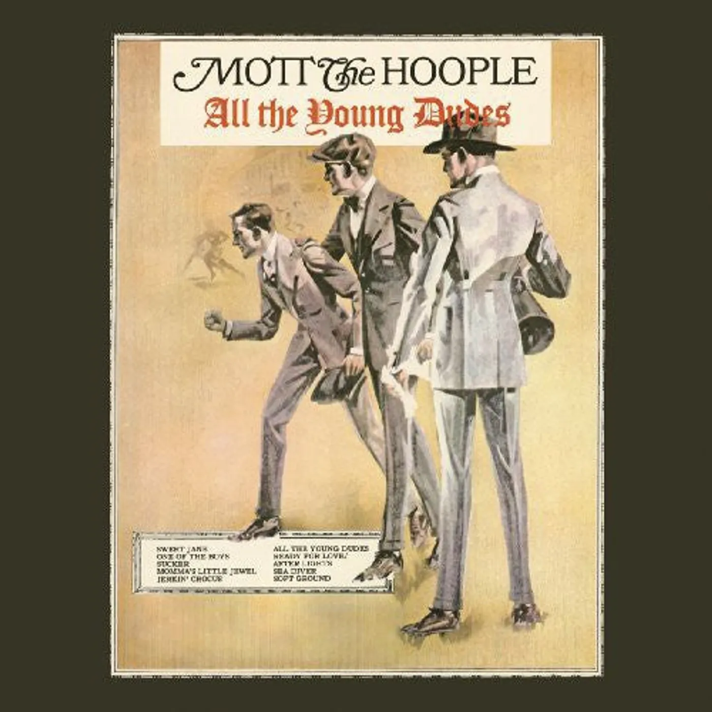 Mott The Hoople LP Vinyl - All The Young Dudes (Ogv)