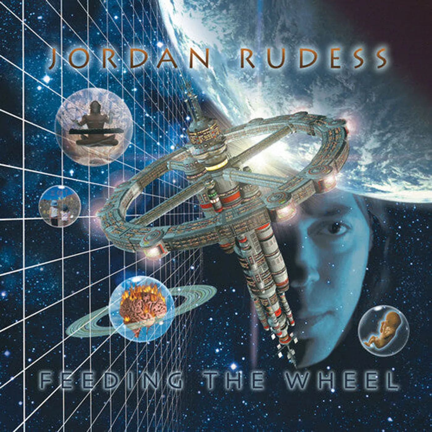 Jordan Rudess LP Vinyl - Feeding The Wheel (Reis)