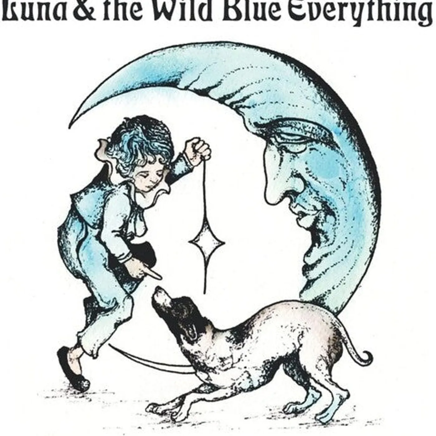 Mat Kerekes LP Vinyl - Luna & The Wild Blue Everything - Seafoam Blue