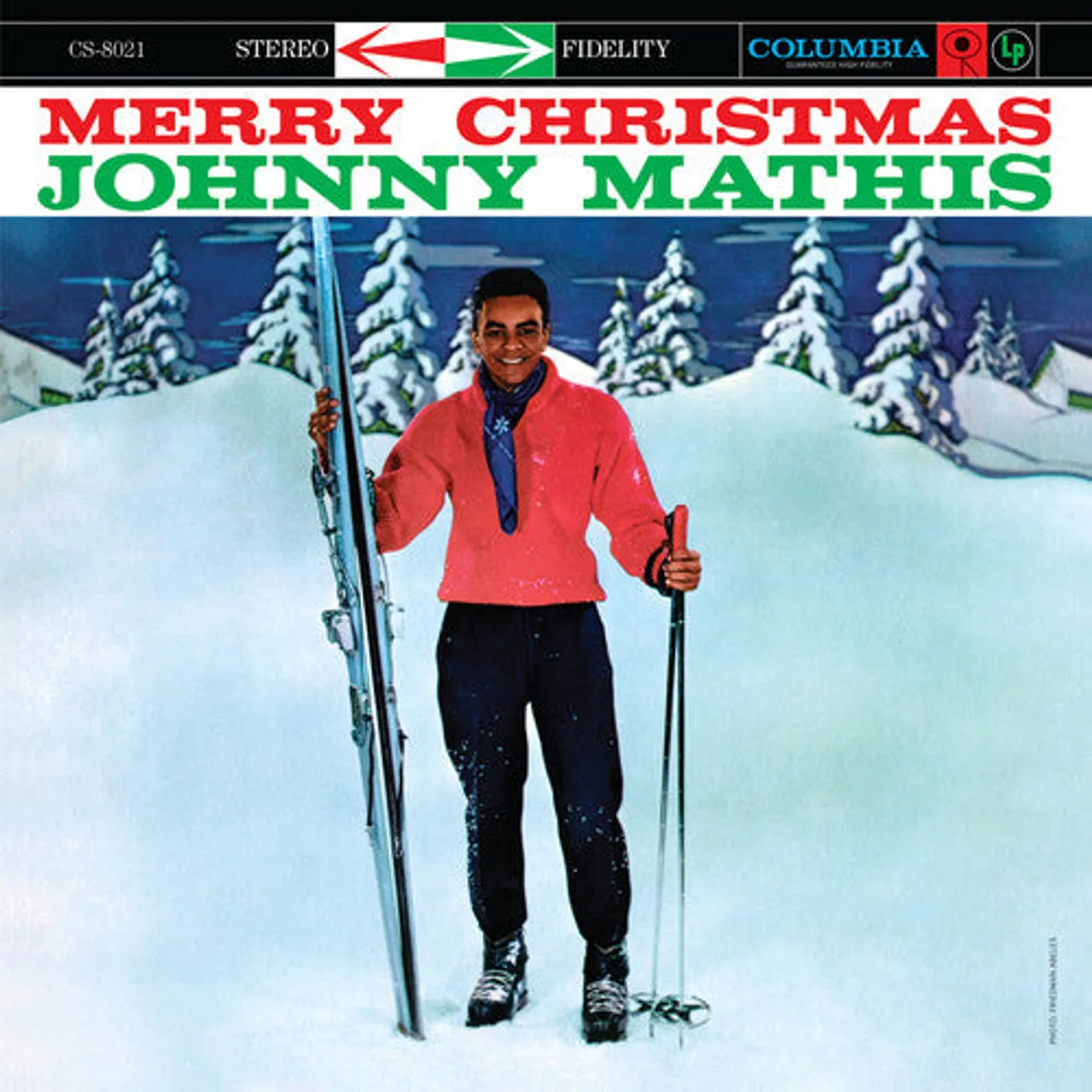 Johnny Mathis LP Vinyl - Merry Christmas (Ofgv) (Dli) (Reis)