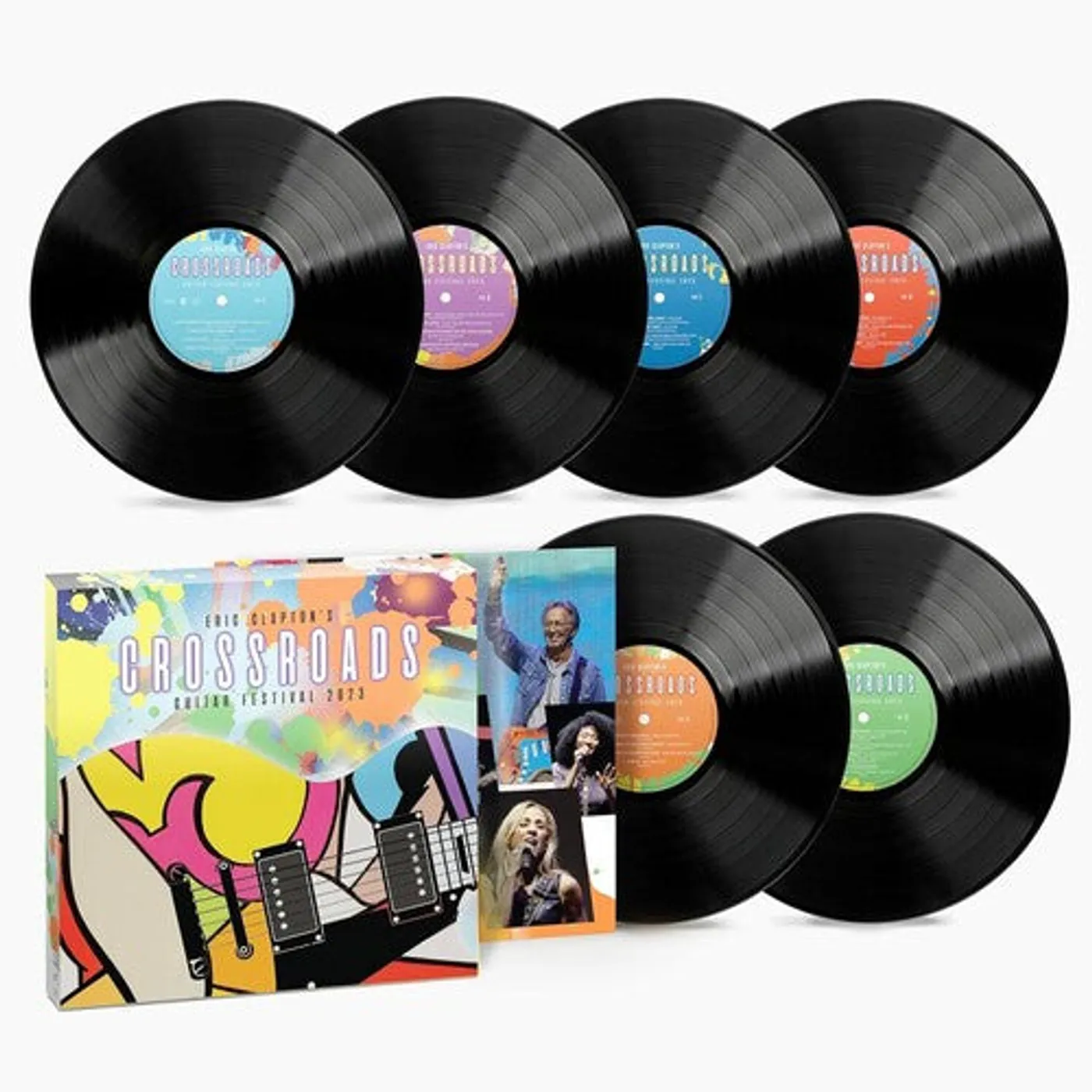 Eric Clapton LP Vinyl - Eric Clapton/S Crossroads Guitar Festival 2023