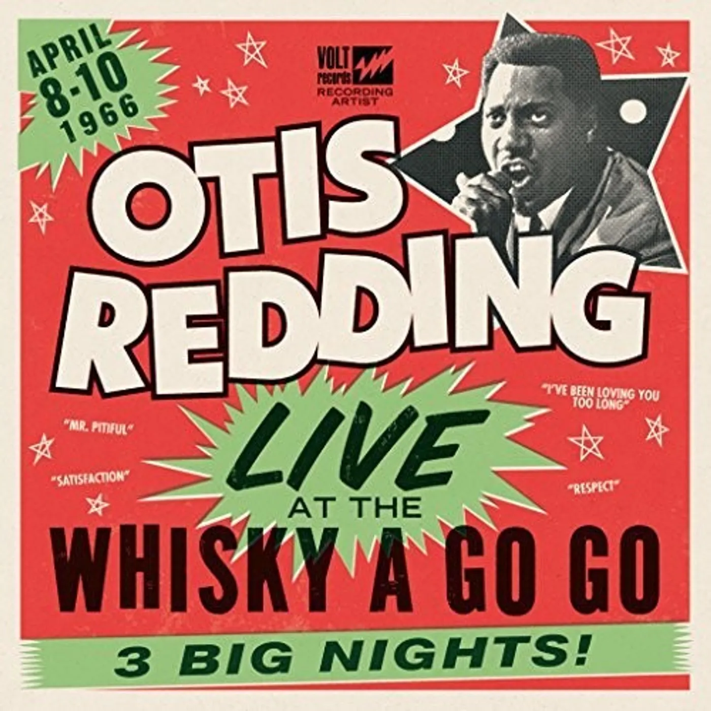 Otis Redding LP Vinyl - Live At The Whiskey A Go Go (Ogv)