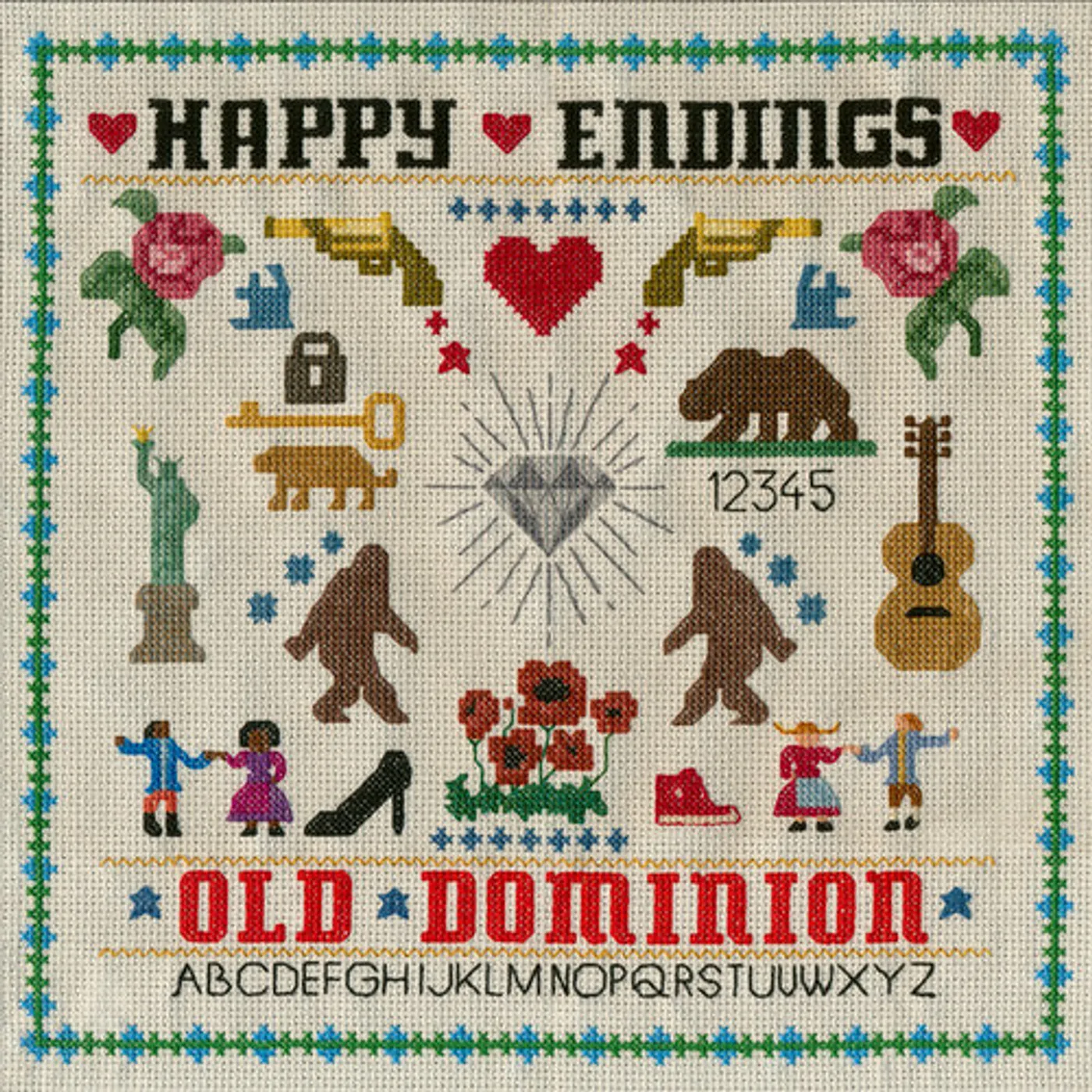 Old Dominion LP Vinyl - Happy Endings (Ofgv)
