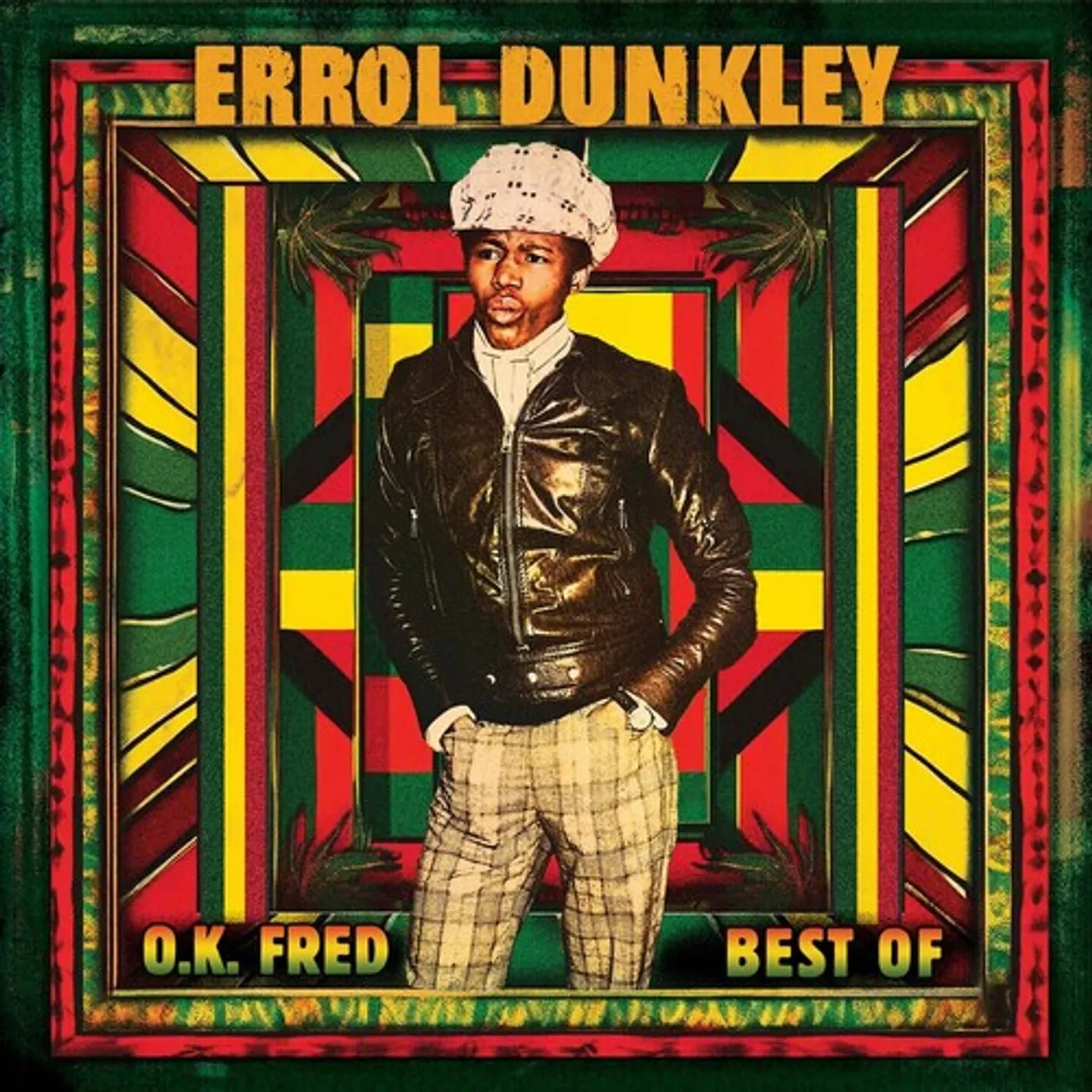 Errol Dunkley LP Vinyl - Ok Fred - Best Of (Colv) (Red)