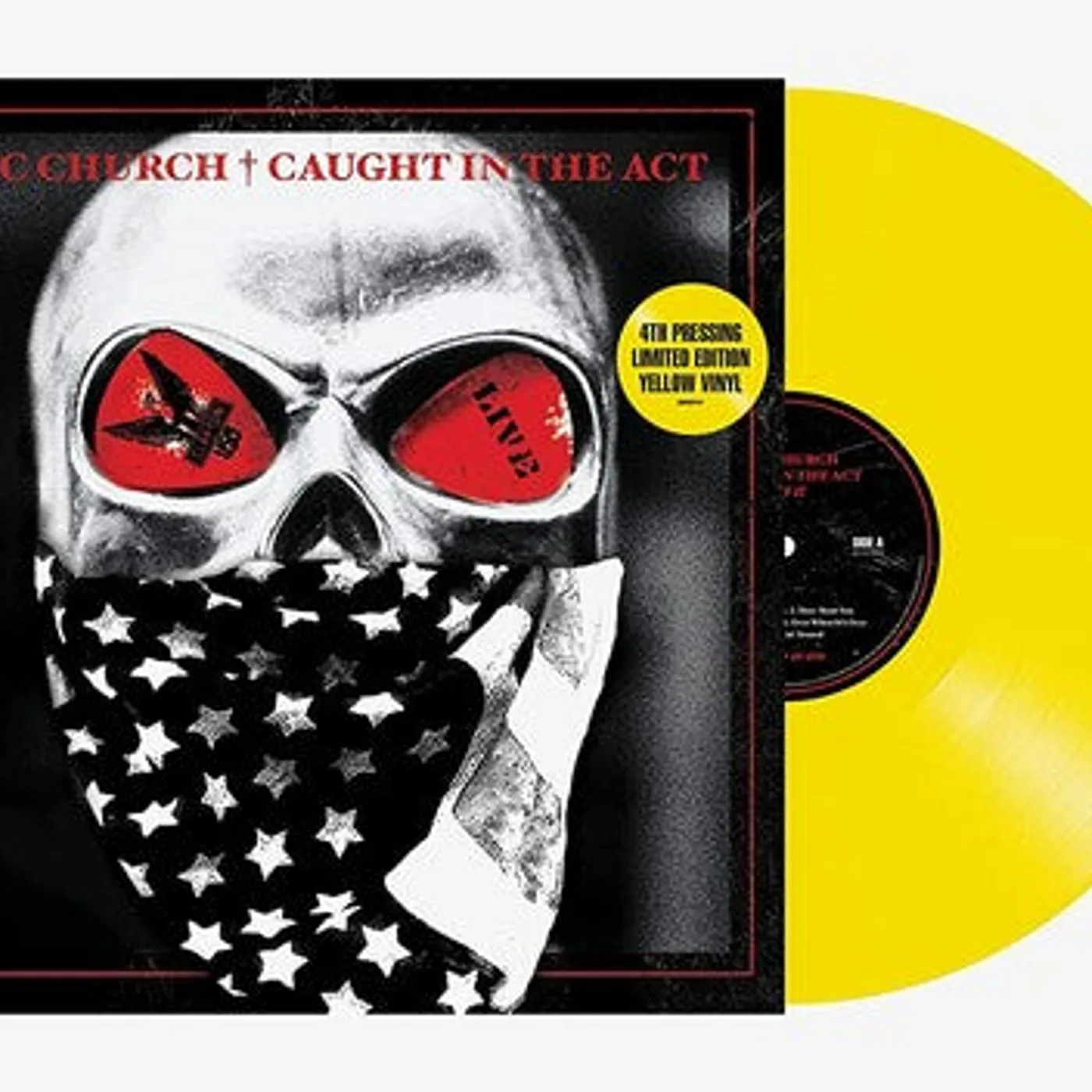 Eric Church LP Vinyl - Caught In The Act: Live (Colv) (Ltd) (Ylw)