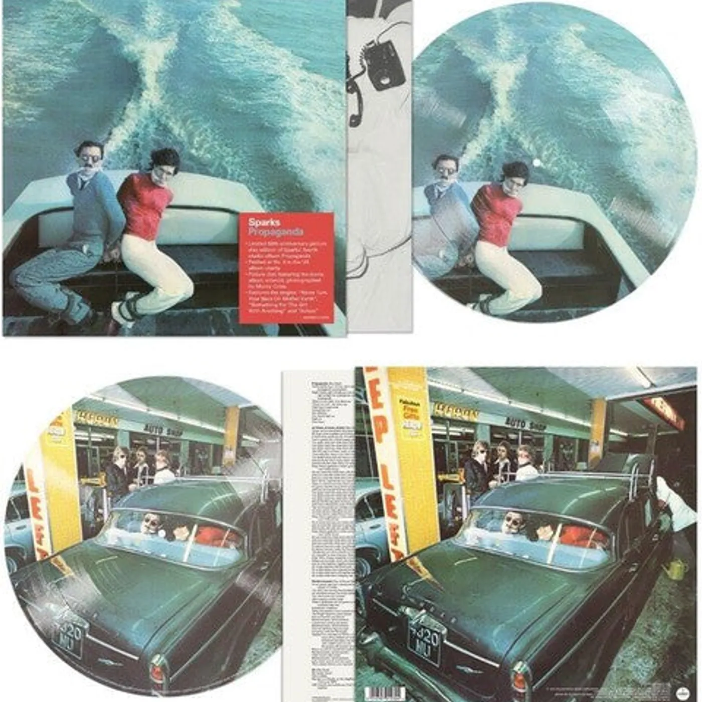 Sparks LP Vinyl - Propaganda - 50Th Anniversary Picture Disc (Pict)