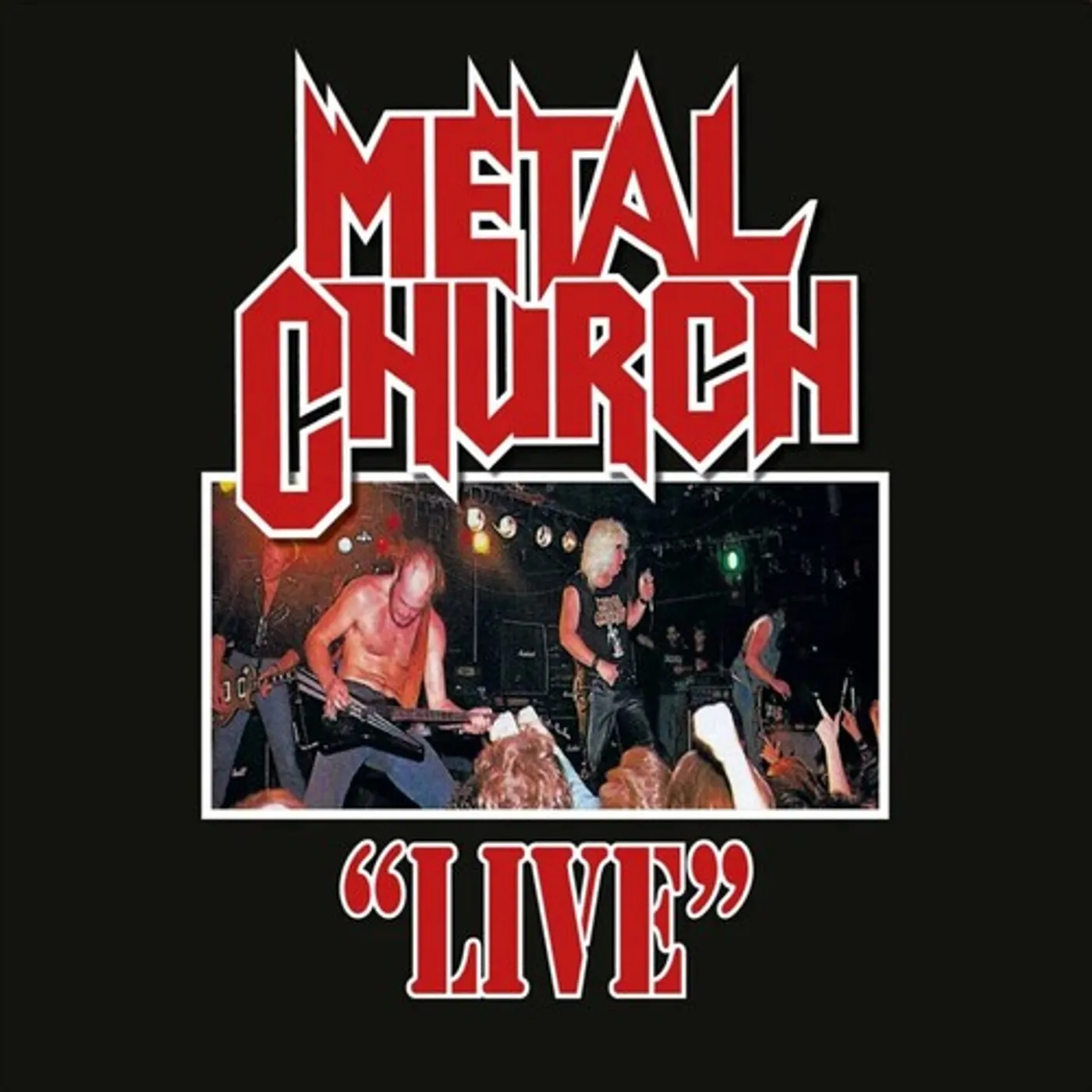 Metal Church LP Vinyl - Live - Galaxy (Colv) (Red) (Wht)
