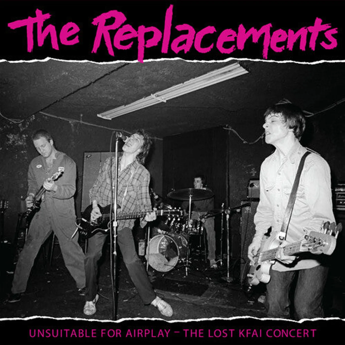 The Replacements LP Vinyl - Unsuitable For Airplay: Lost Kfai Concert (Live)