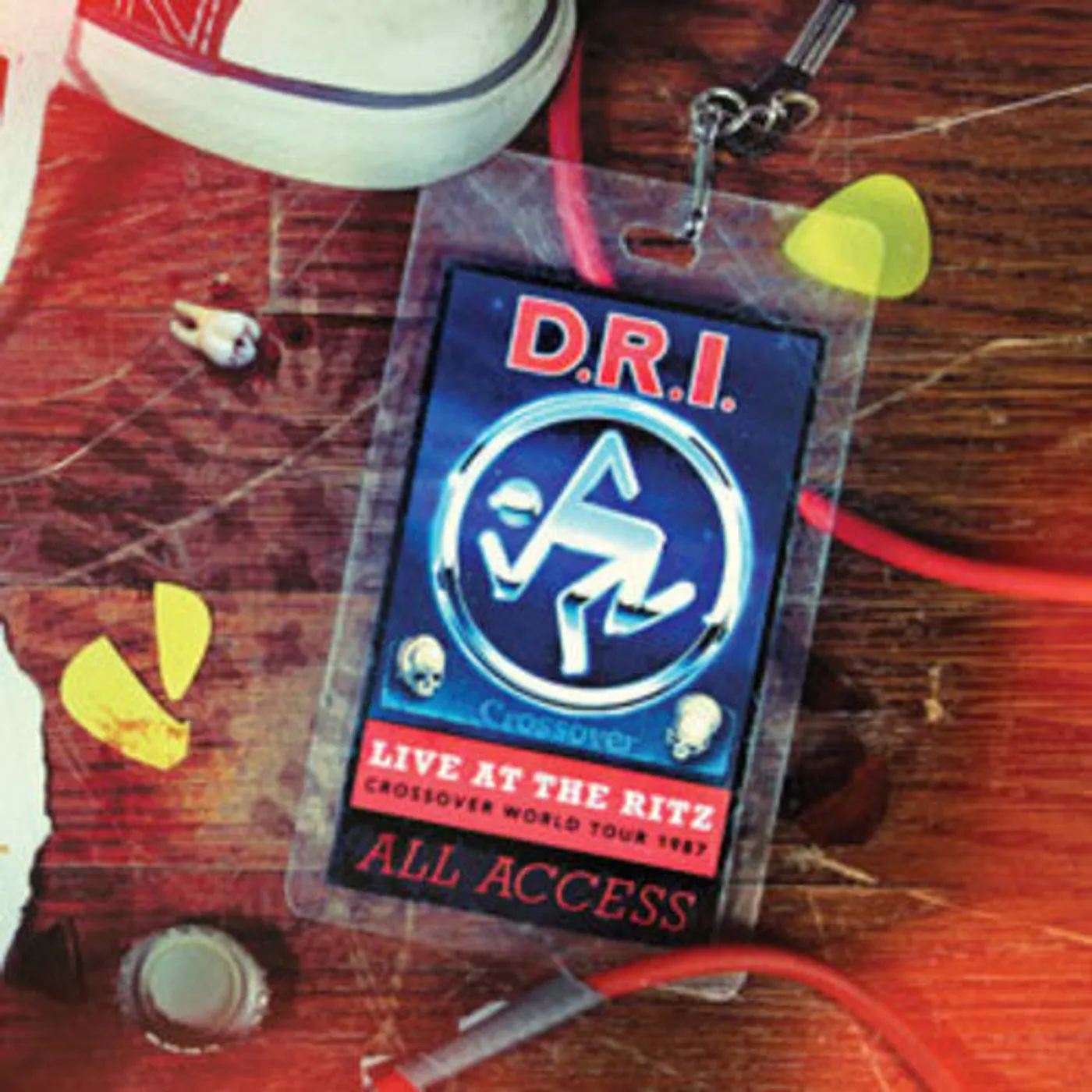 D.R.I. LP Vinyl - Live At The Ritz 1987