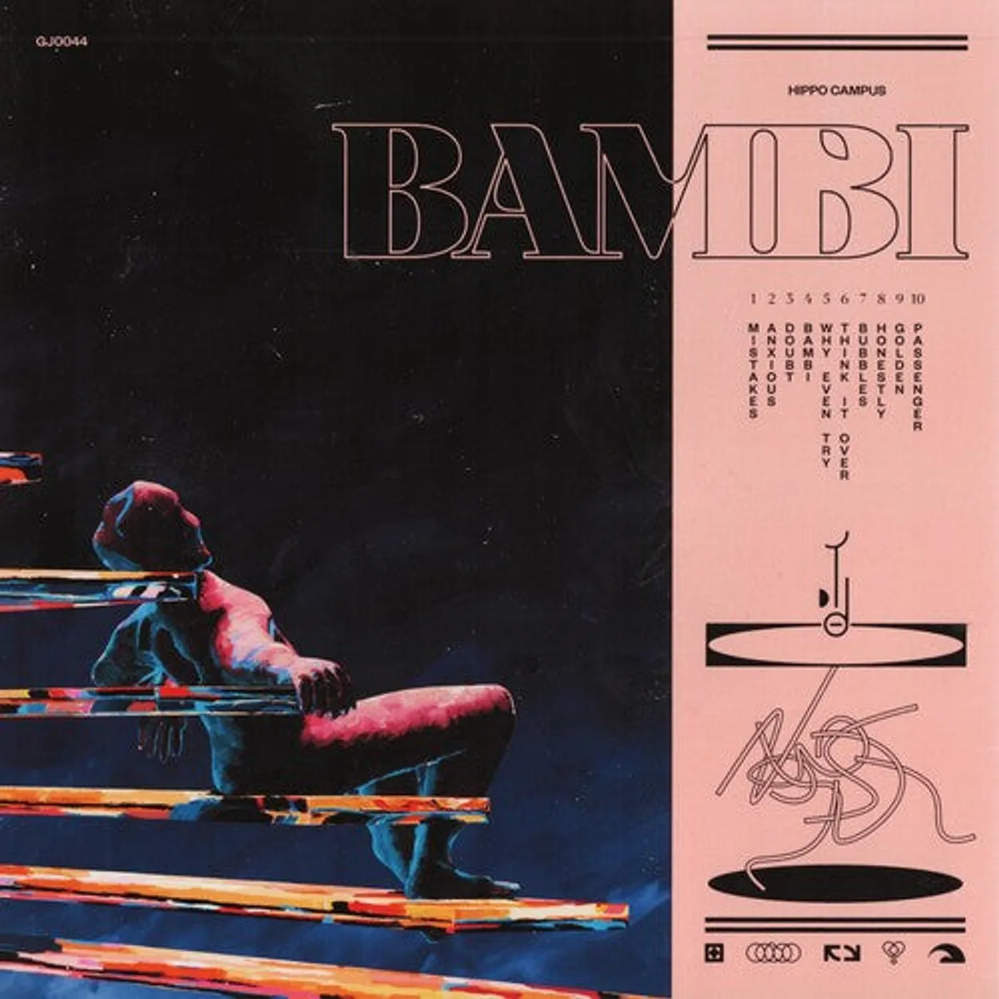 Hippo Campus LP Vinyl - Bambi (Midwinter)