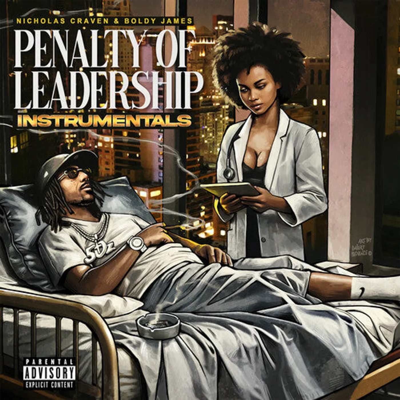 Boldy James LP Vinyl - Penalty Of Leadership (Instrumental)