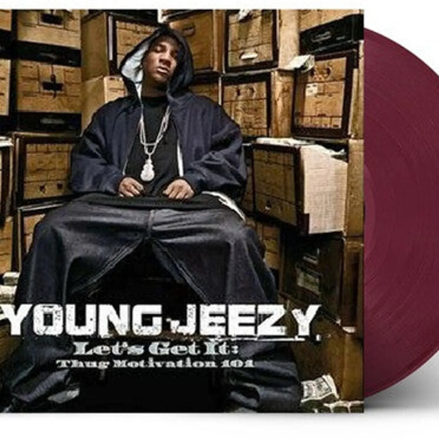 Young Jeezy LP Vinyl - Let'S Get It: Thug Motivation 101 (Burg) (Colv)