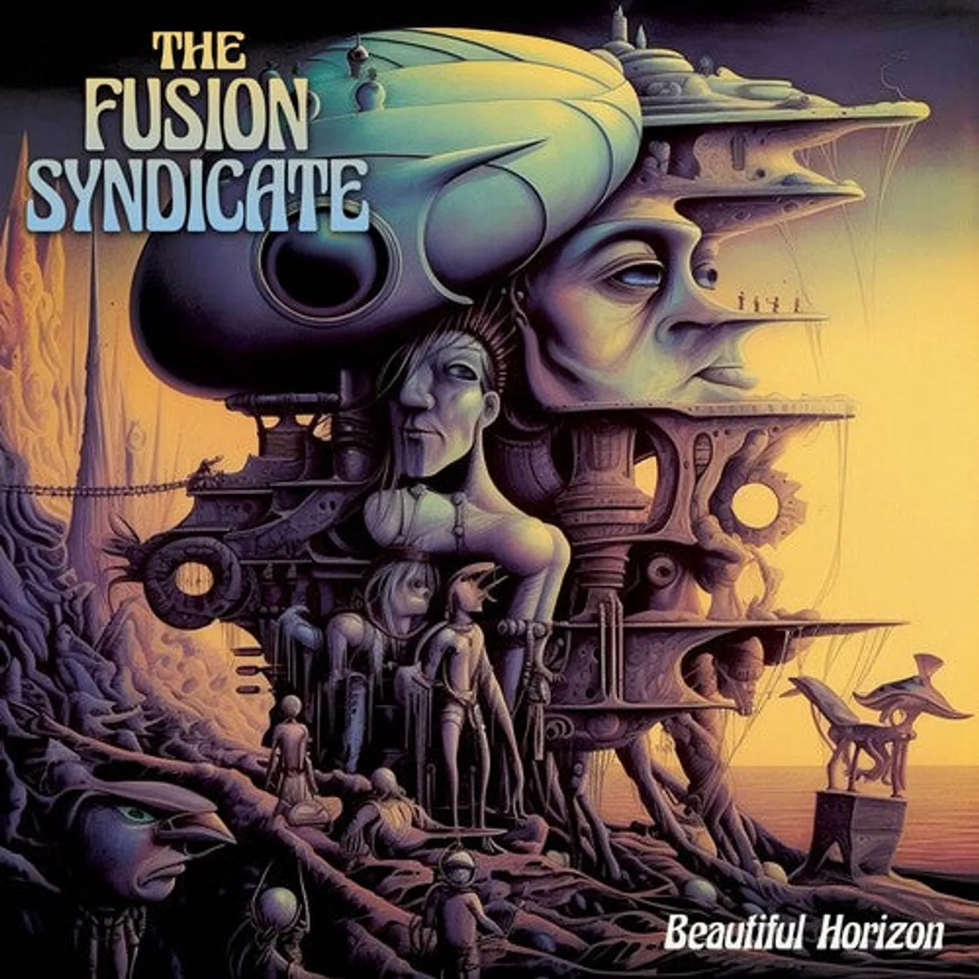 The Fusion Syndicate LP Vinyl - Beautiful Horizon - Coke Bottle Green (Colv) (Grn)