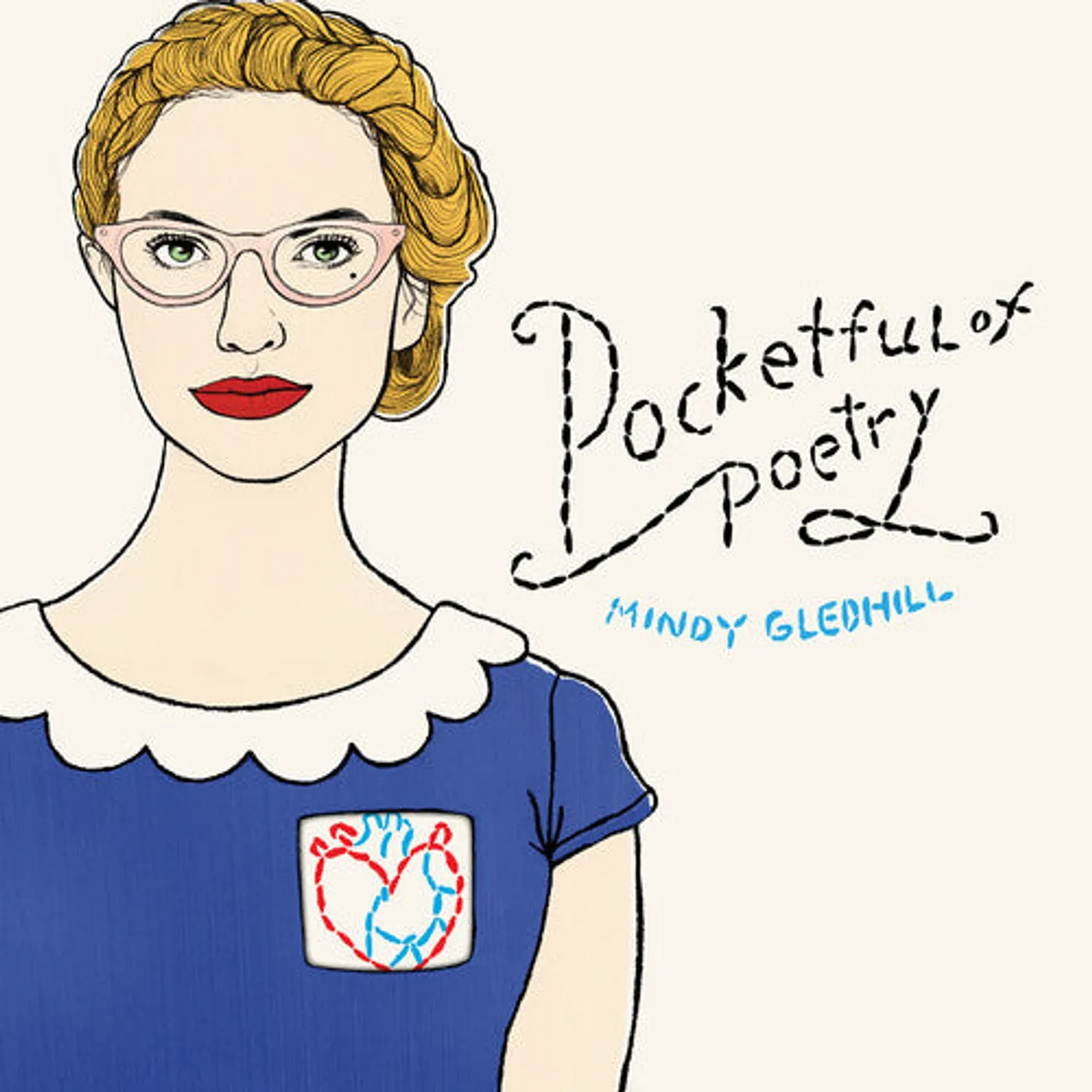 Mindy Gledhill LP Vinyl - Pocketful Of Poetry - Blue (Blue) (Colv)