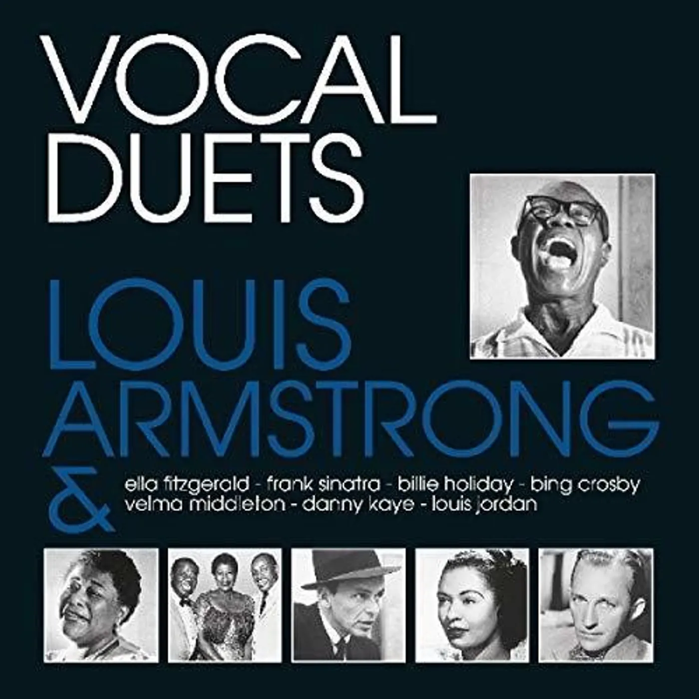Louis Armstrong LP Vinyl - Vocal Duets (Hol)