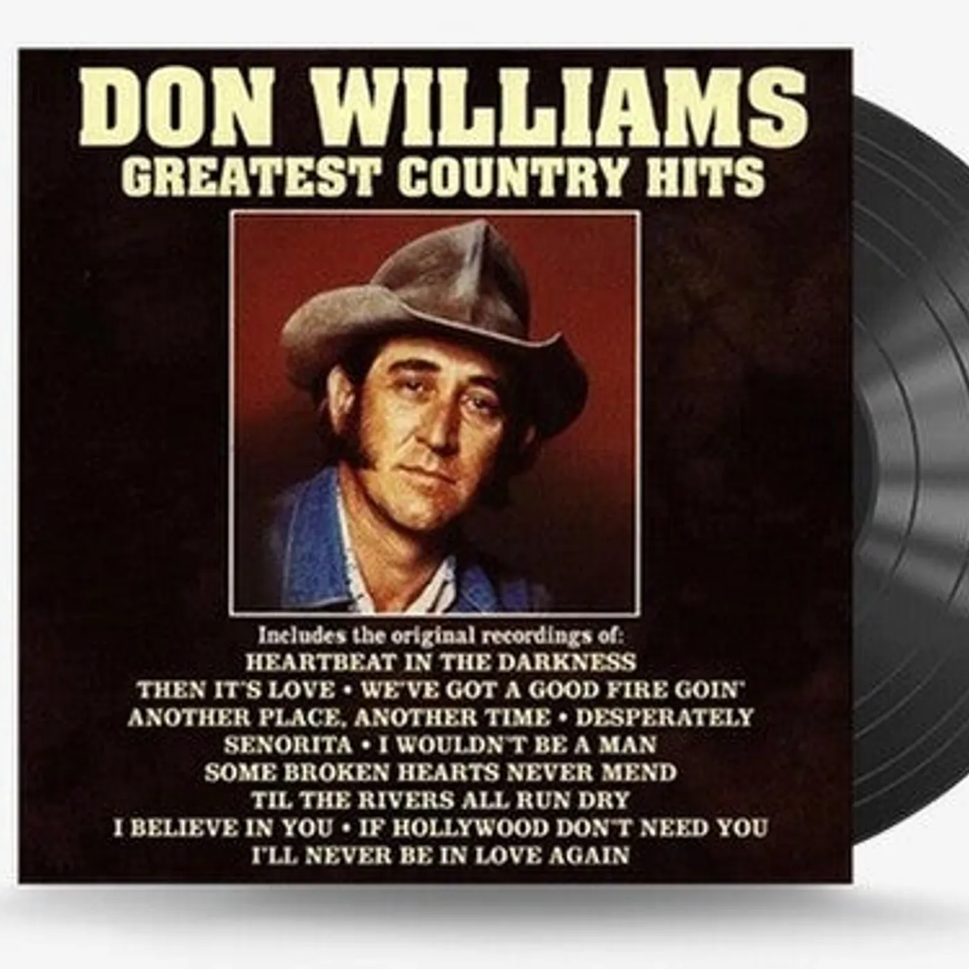 Don Williams LP Vinyl - Greatest Country Hits