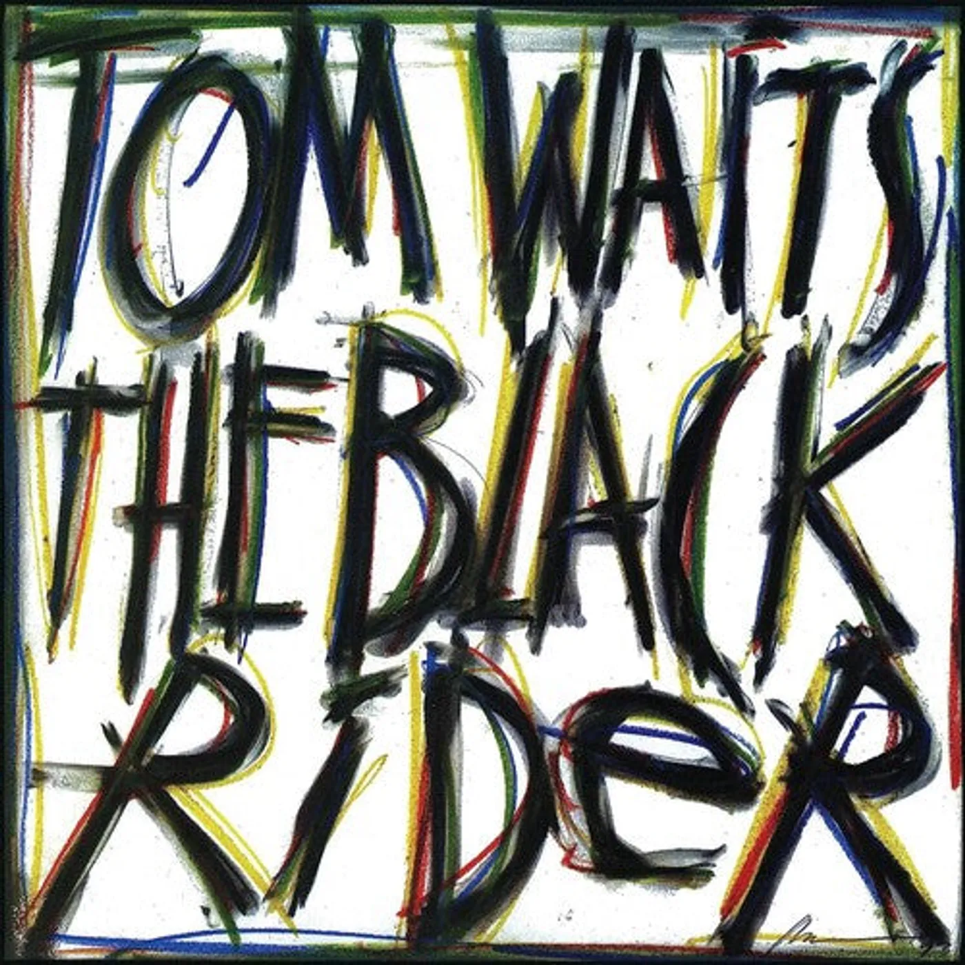Tom Waits LP Vinyl - Black Rider (Ogv)