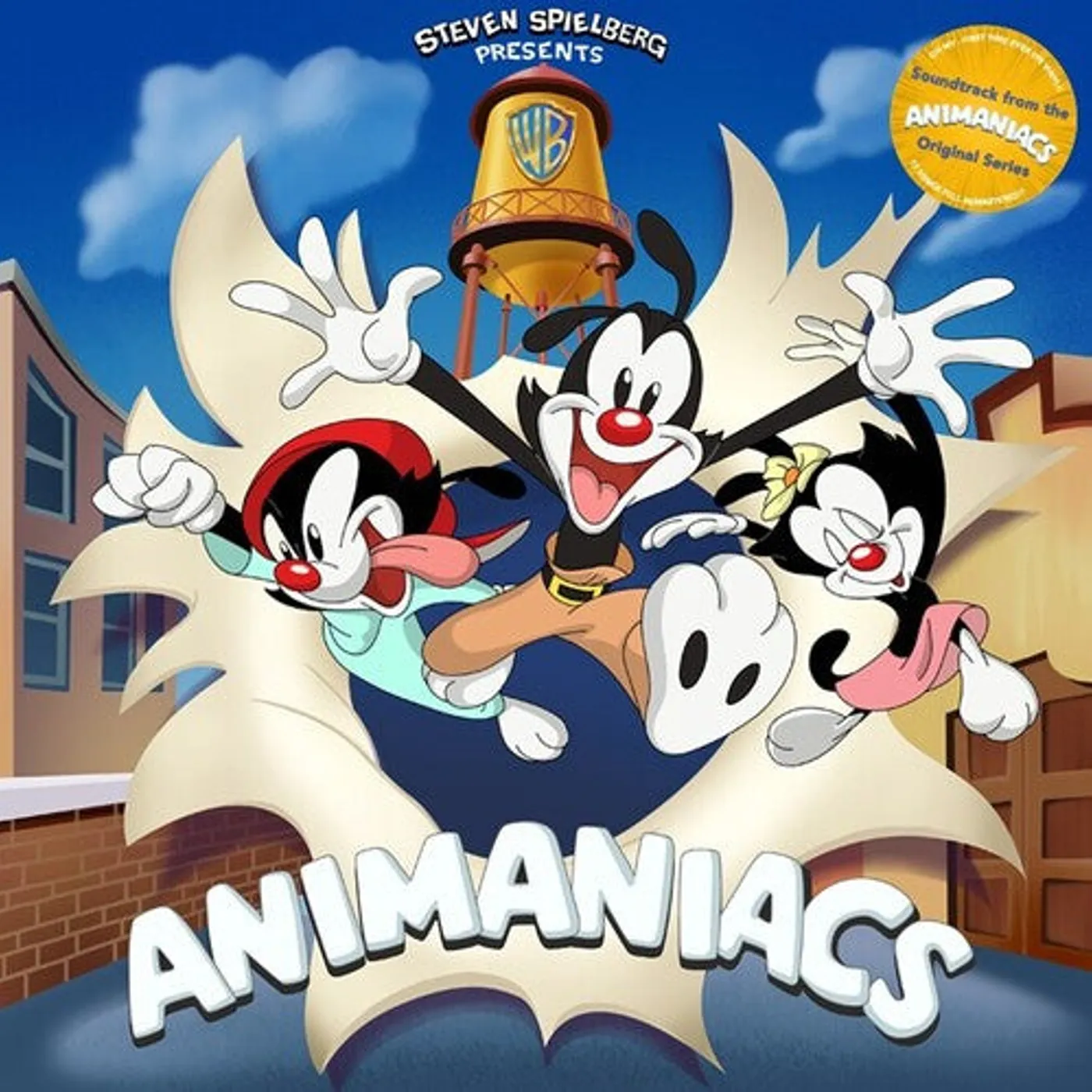 Steven Presents Animaniacs - O.S.T. Spielberg Steven Presents Animaniacs - Original Soundtrack Spielberg LP Vinyl - Steven Spielberg Presents Animaniacs - Original Soundtrack