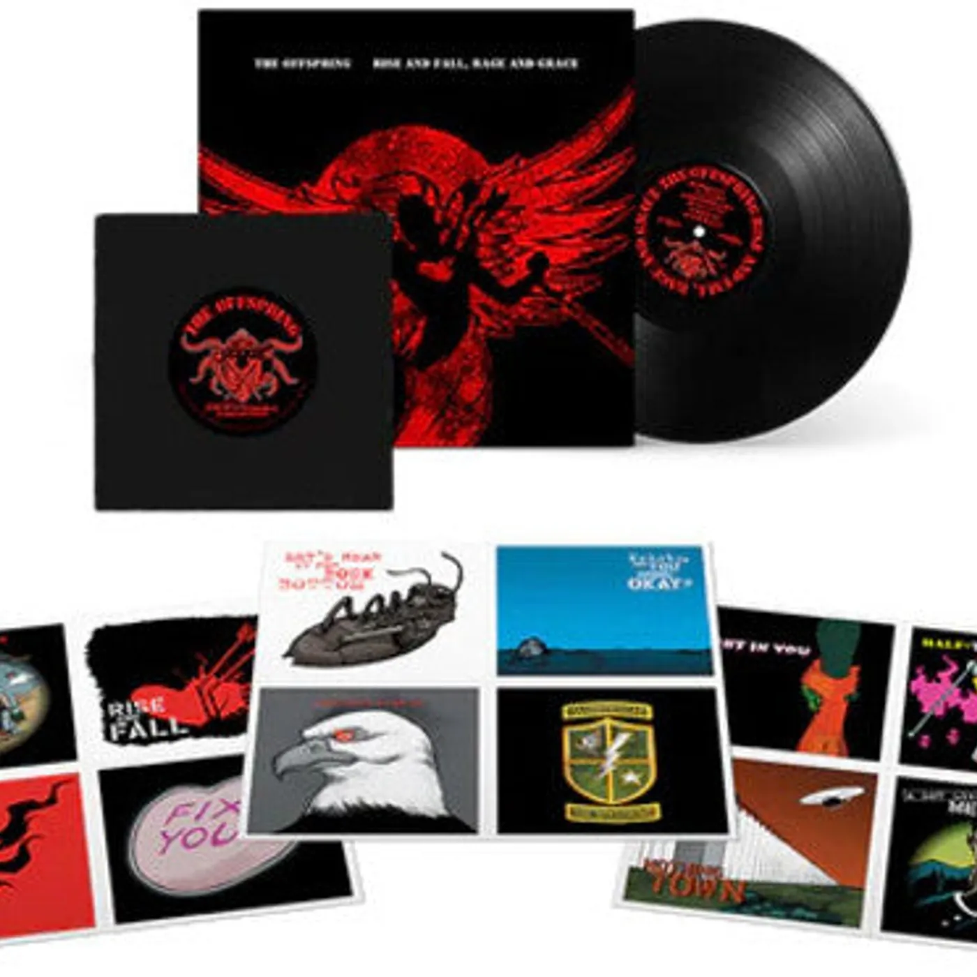 The Offspring LP Vinyl - Rise And Fall, Rage And Grace [15Th Anniversary]
