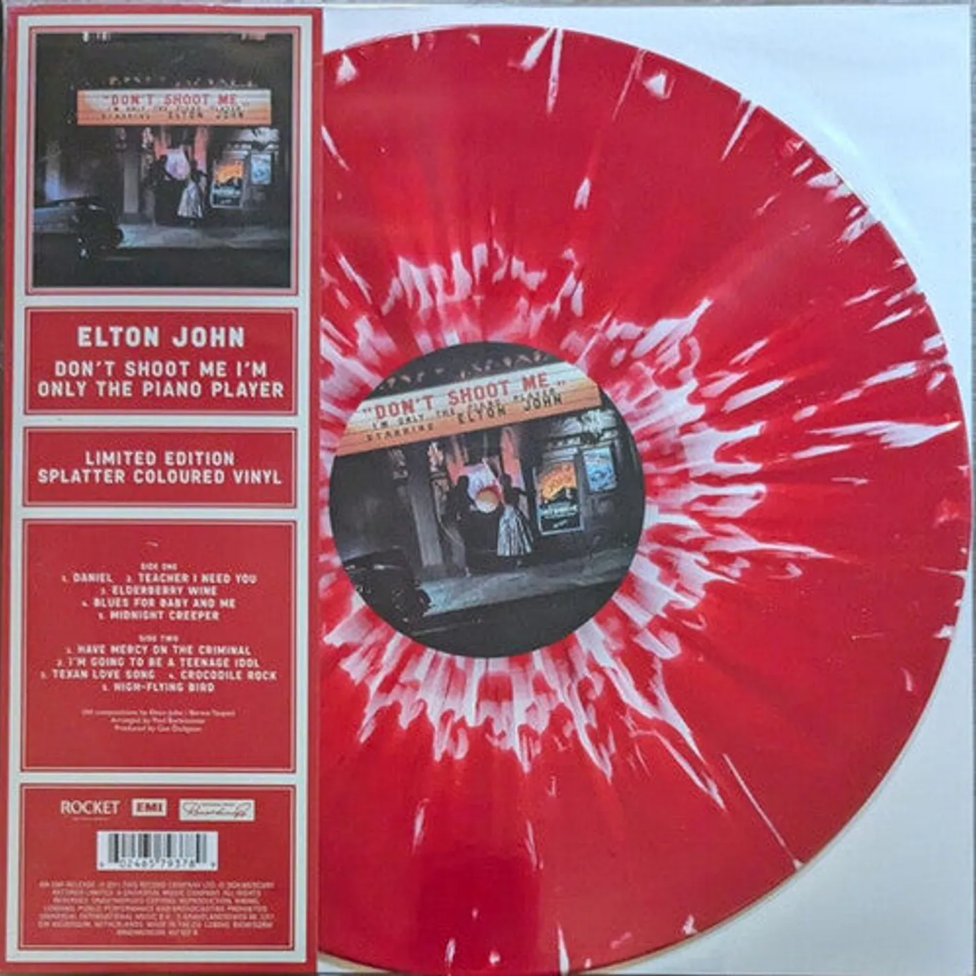 Elton John LP Vinyl - Don'T Shoot Me I'M Only The Piano Player