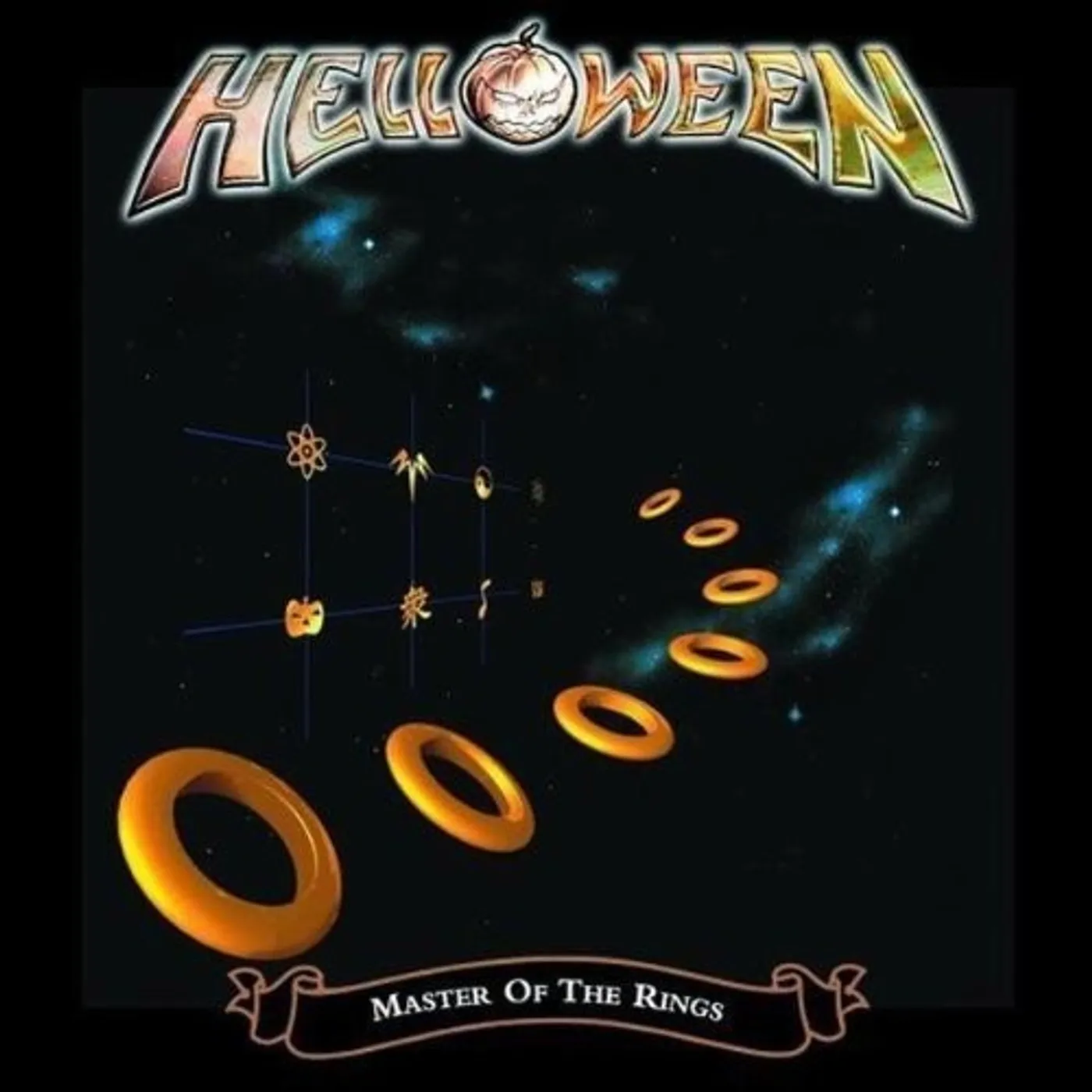 Helloween LP Vinyl - Master Of The Rings (Uk)