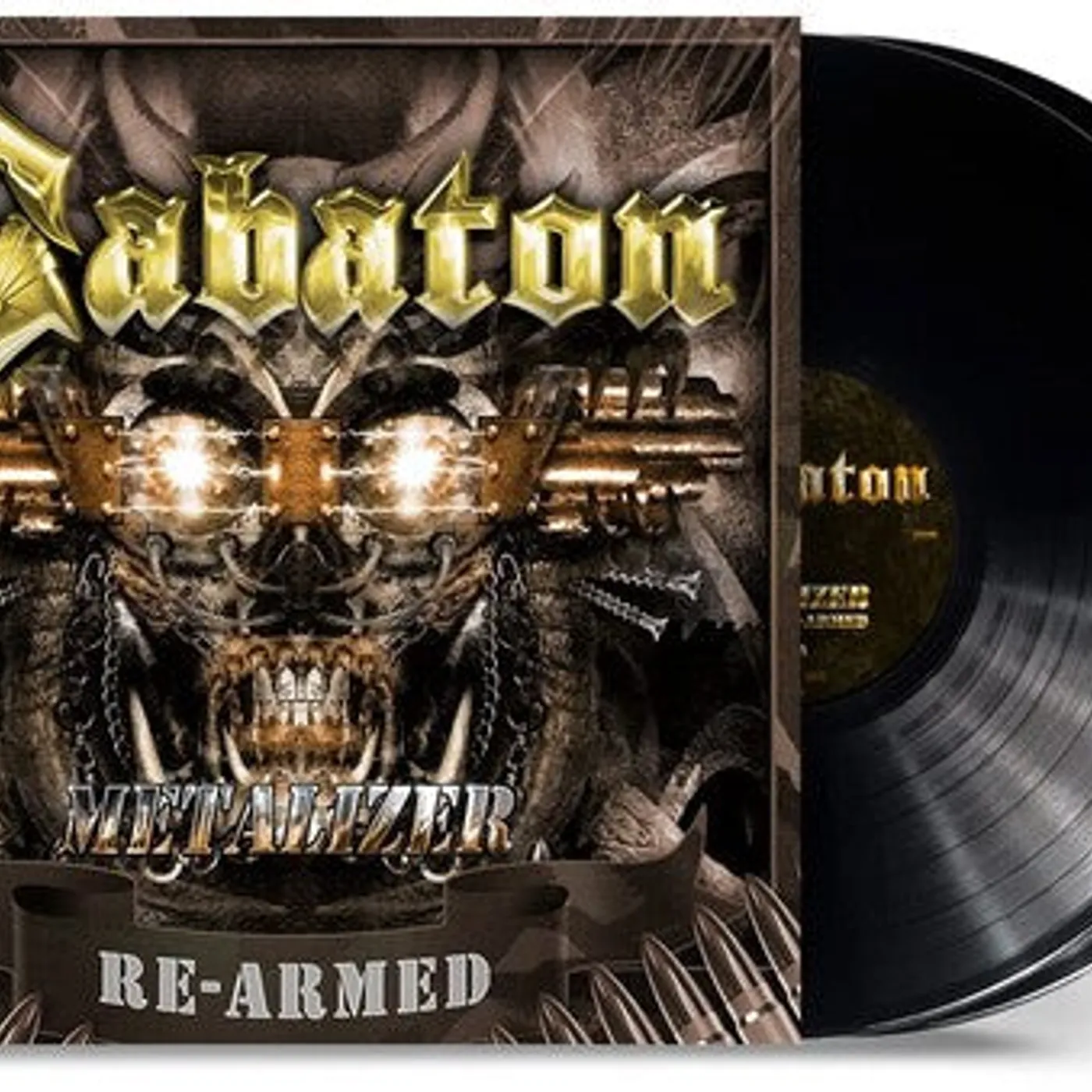 Sabaton LP Vinyl - Metalizer Re-Armed - Black (Gate Fold)