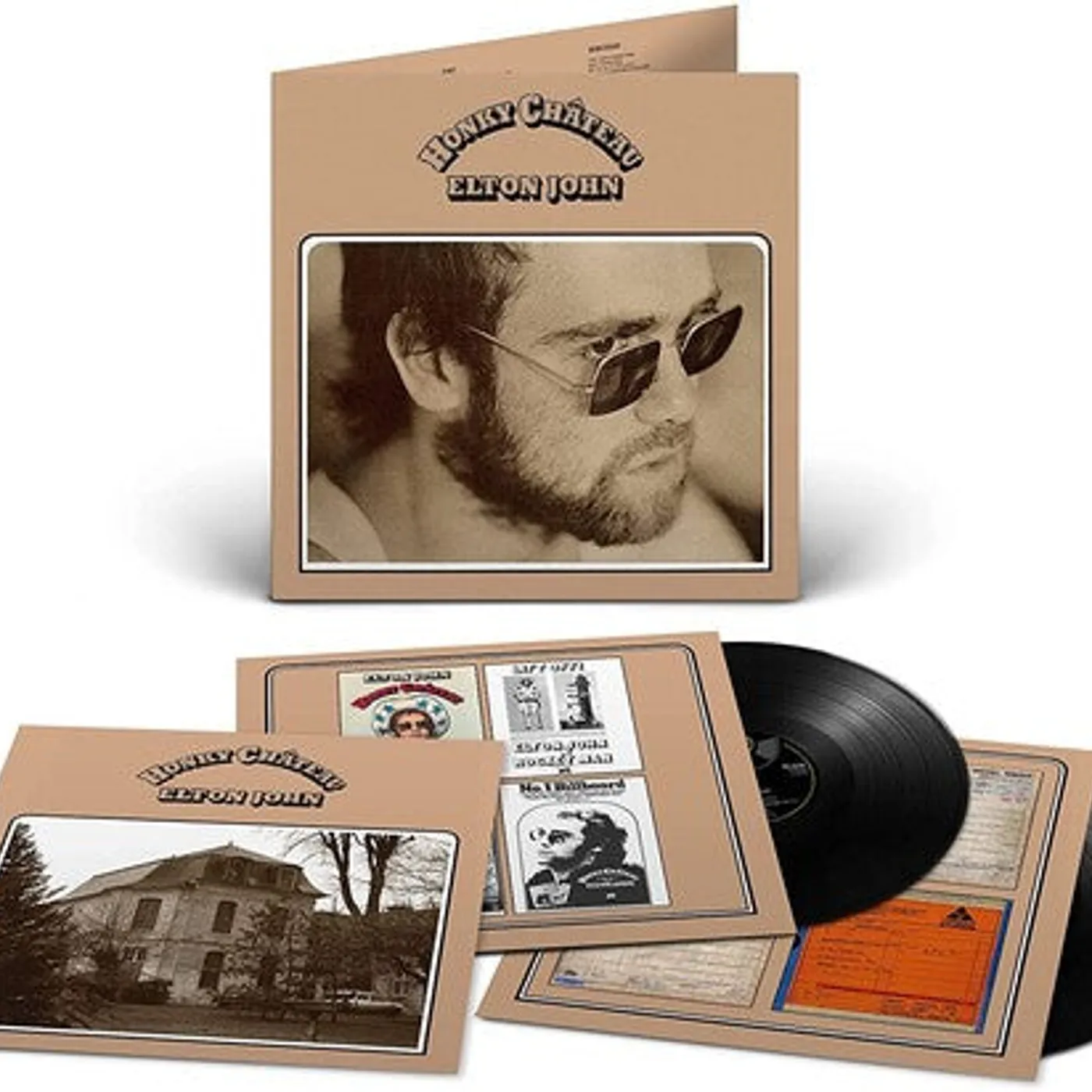 Elton John LP Vinyl - Honky Chateau (50Th Anniversary) (Aniv)