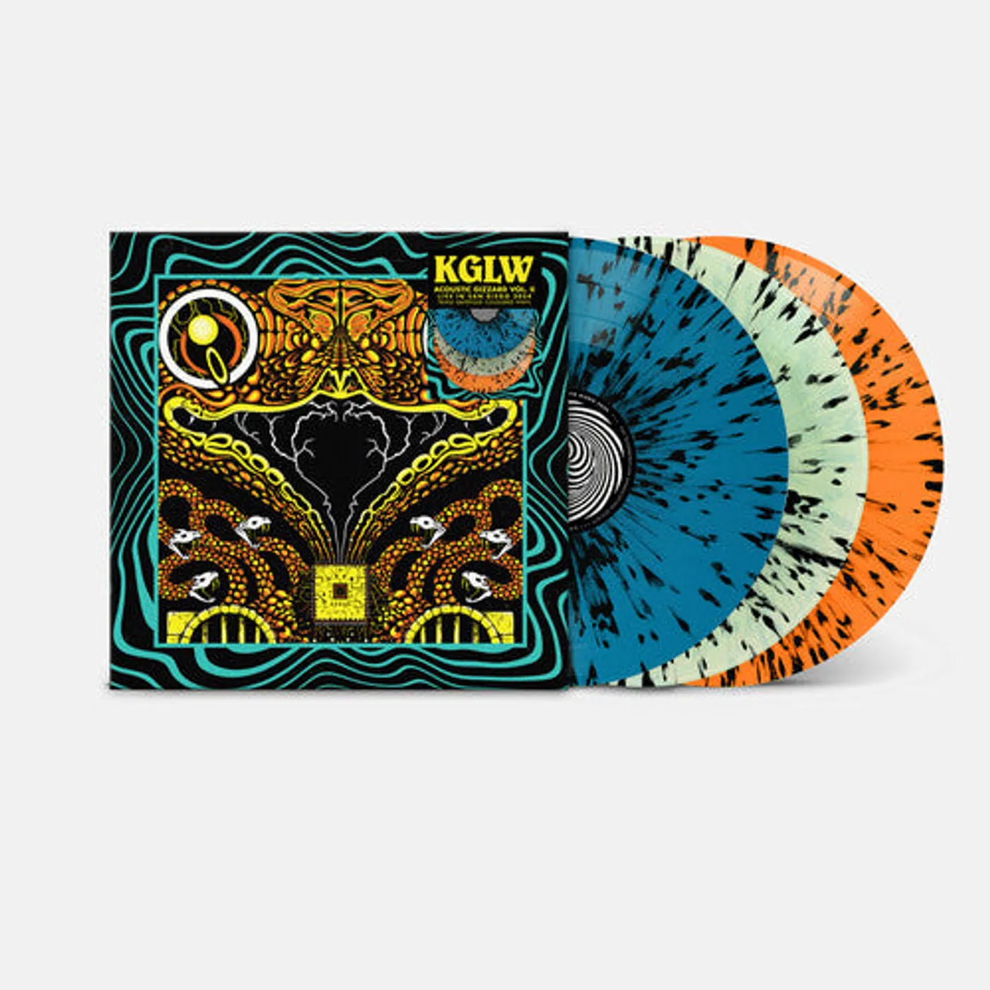 King Gizzard & The Lizard Wizard LP Vinyl - Acoustic Gizzard Vol. Ii - Live In San Diego '24