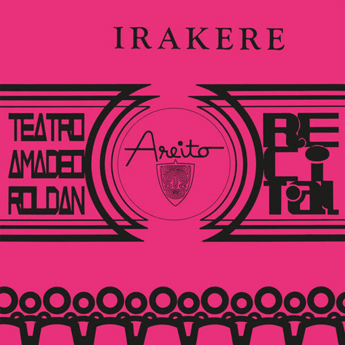 Grupo Irakere LP Vinyl - Teatro Amadeo Roldan Recita (Reis)