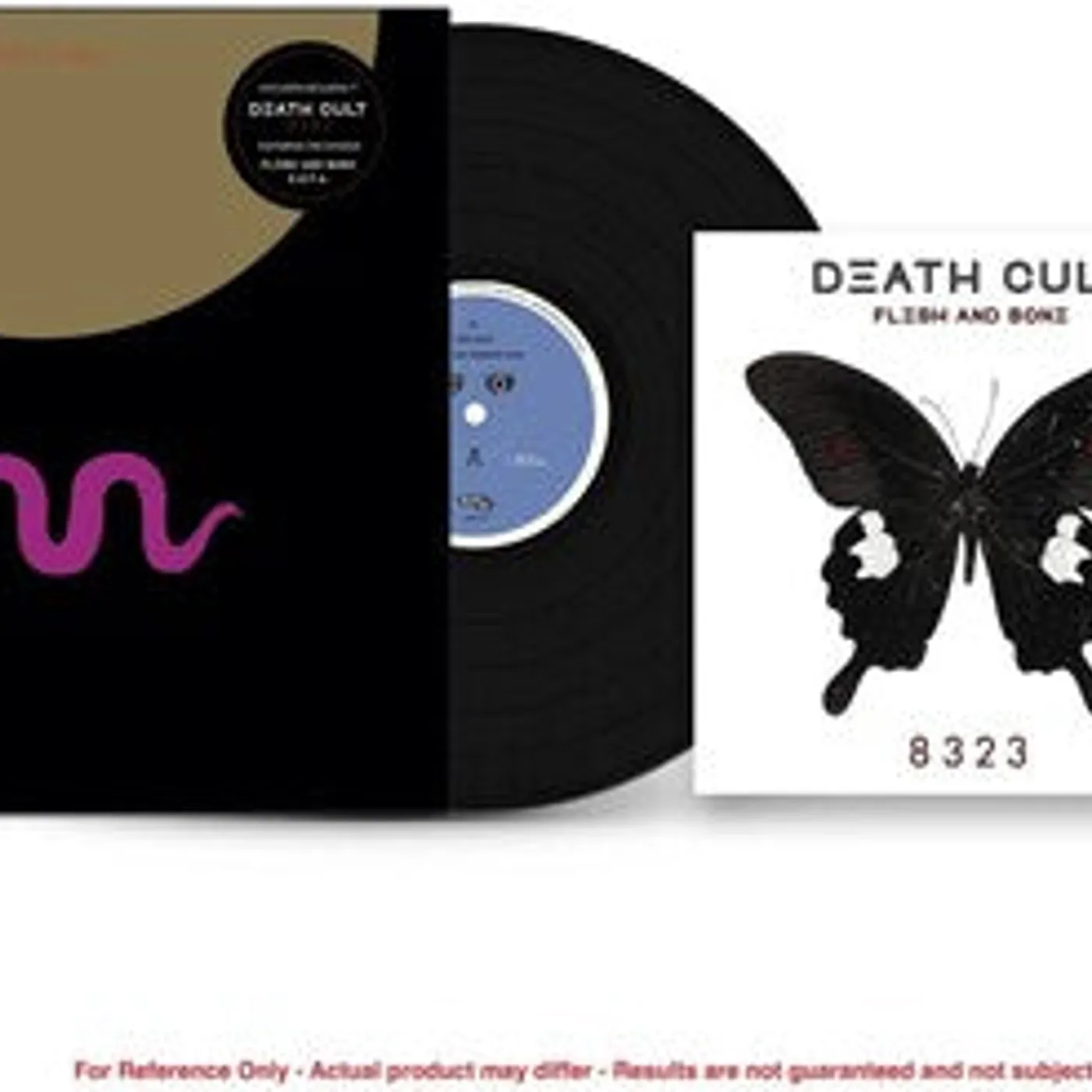 Cult LP Vinyl - Under The Midnight Sun And New Death Cult (Wsv)