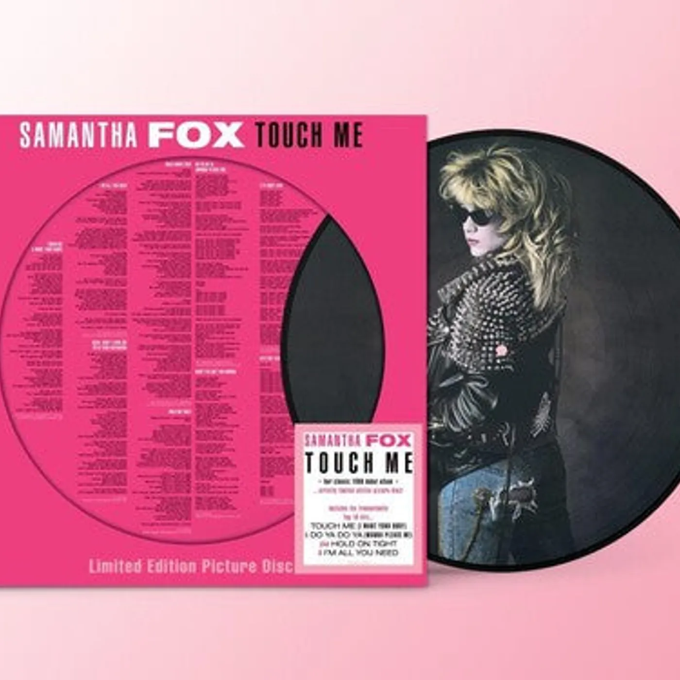 Samantha Fox LP Vinyl - Touch Me (Pict) (Uk)