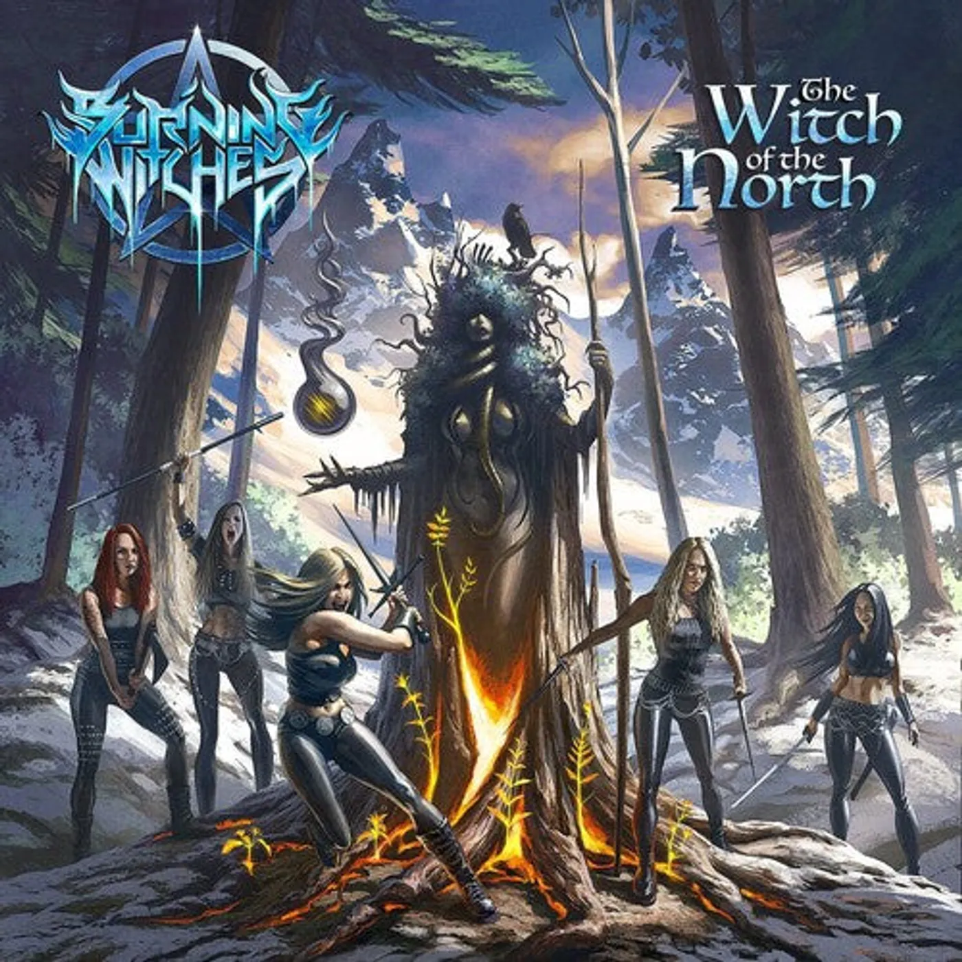 Burning Witches LP Vinyl - Witch Of The North (Gate Fold)