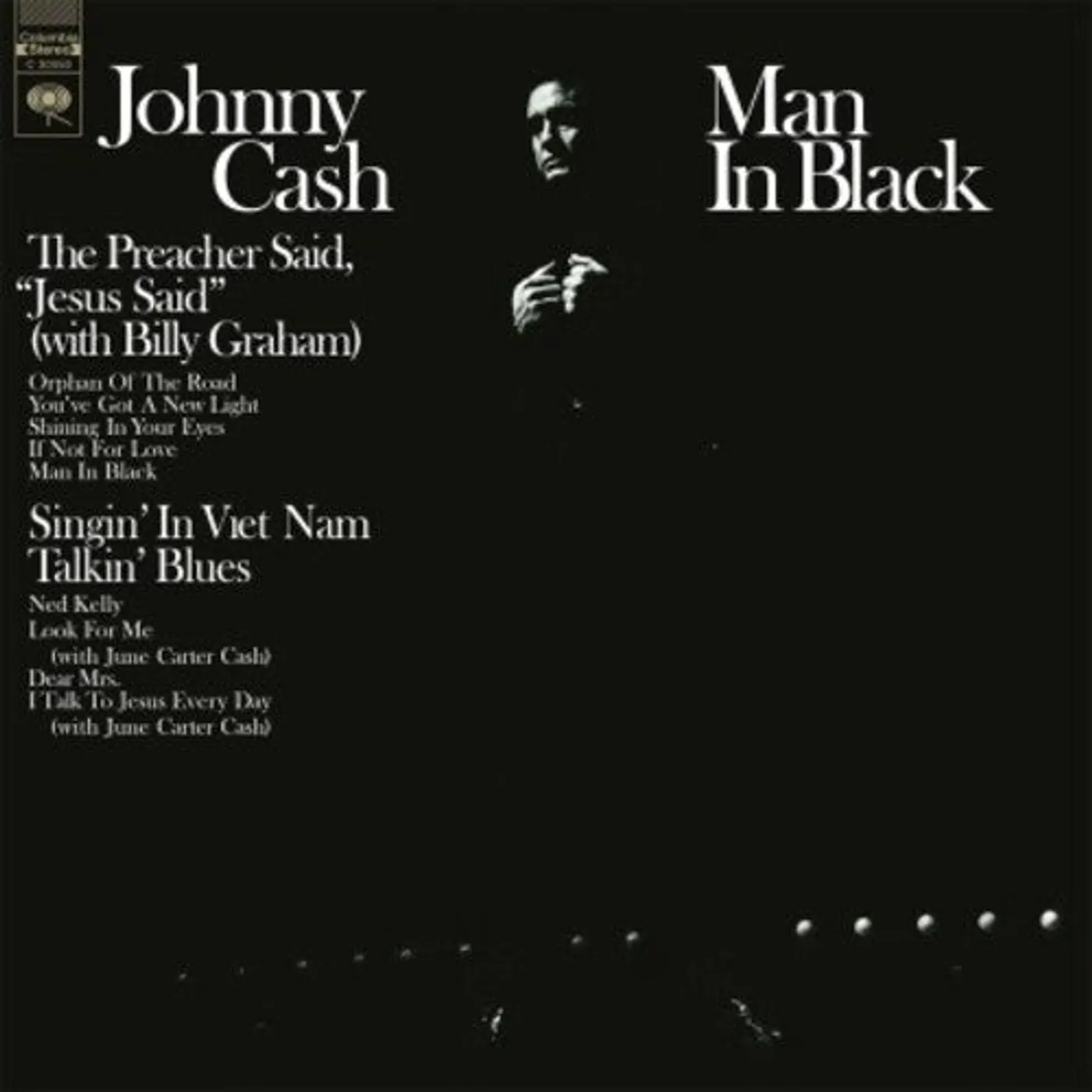 Johnny Cash LP Vinyl - Man In Black (Cvnl) (Ltd) (Ogv) (Hol)