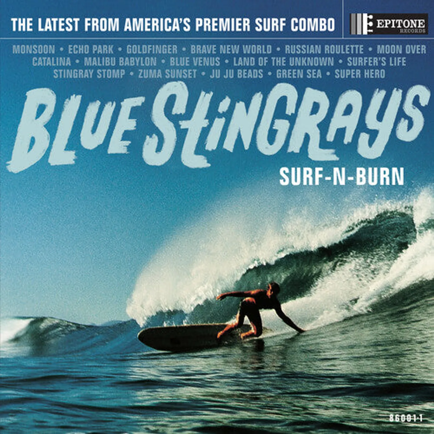 Blue Stingrays LP Vinyl - Surf-N-Burn - Blue (Blue) (Colv)
