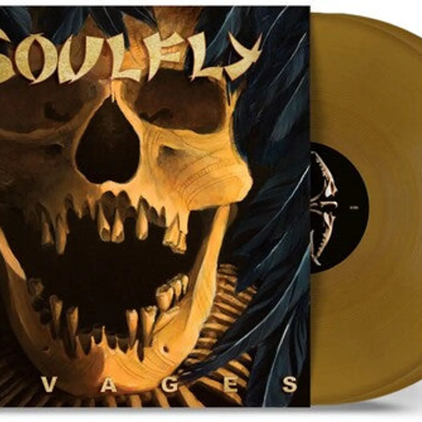 Soulfly LP Vinyl - Savages - Gold (Gate Fold) (Gol)