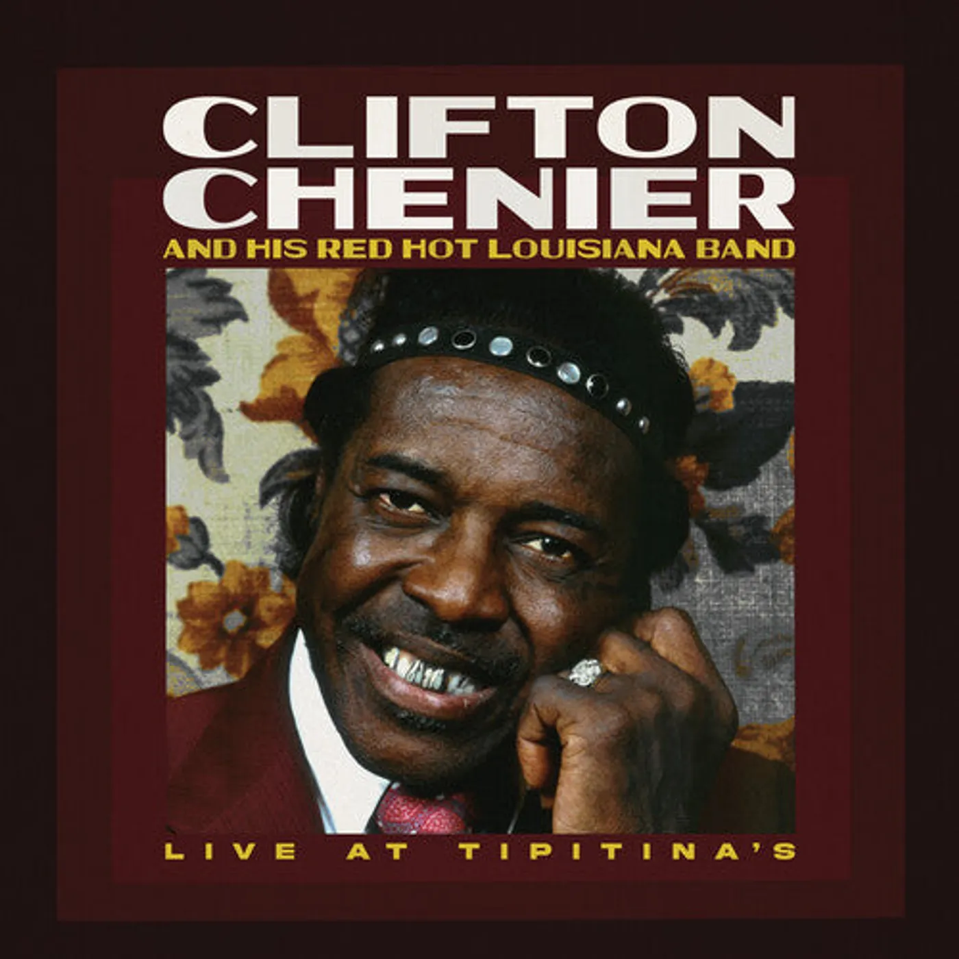 Clifton Chenier LP Vinyl - Live At Tipitina'S / June 7 1980 - Rusty Marble